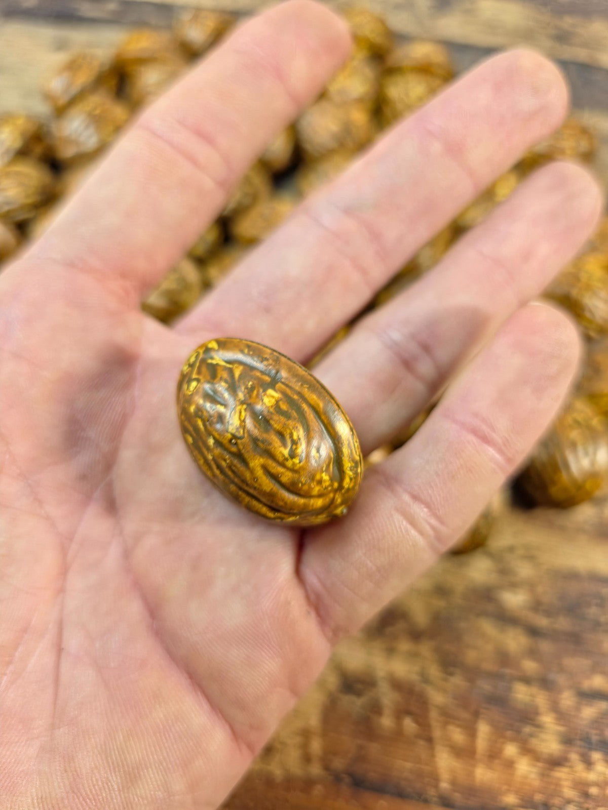 Artificial Walnuts 50Pcs Realistic Fake Nut Decorations