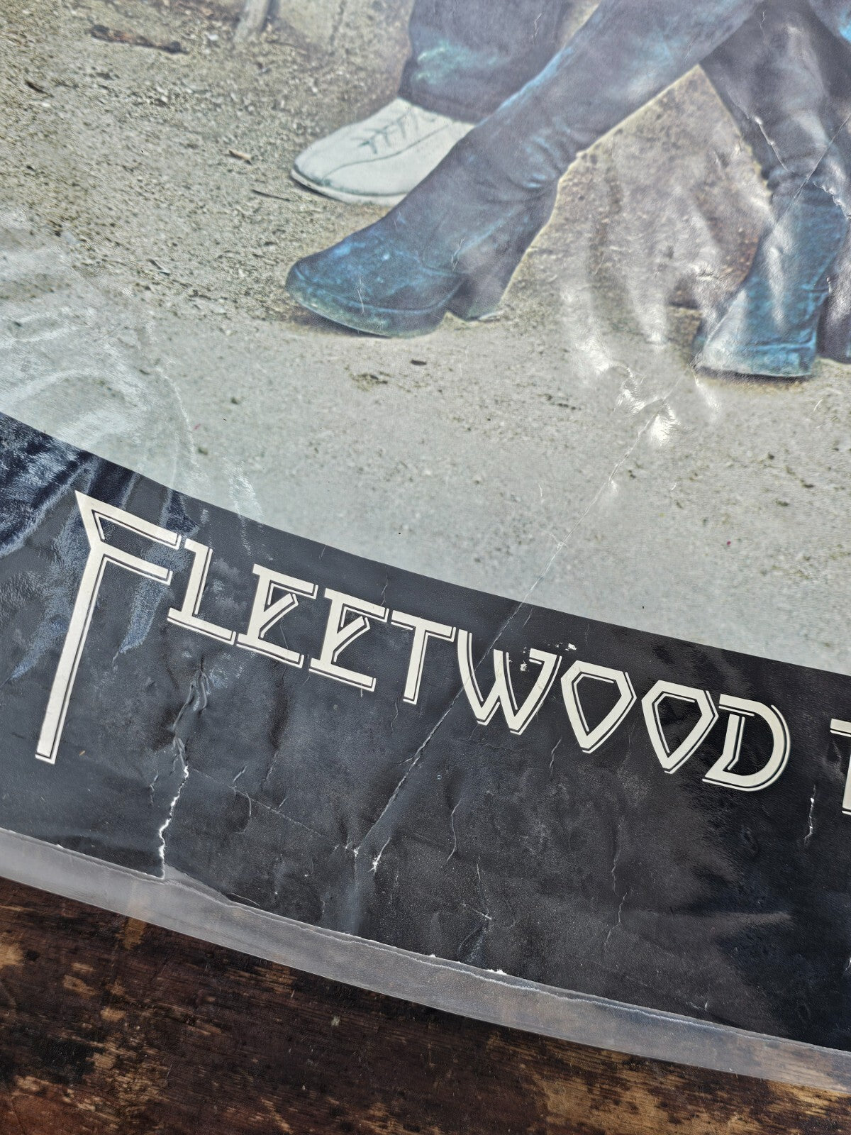 1977 Fleetwood Mac Official Poster (Damaged) 34.5"H x 23"W