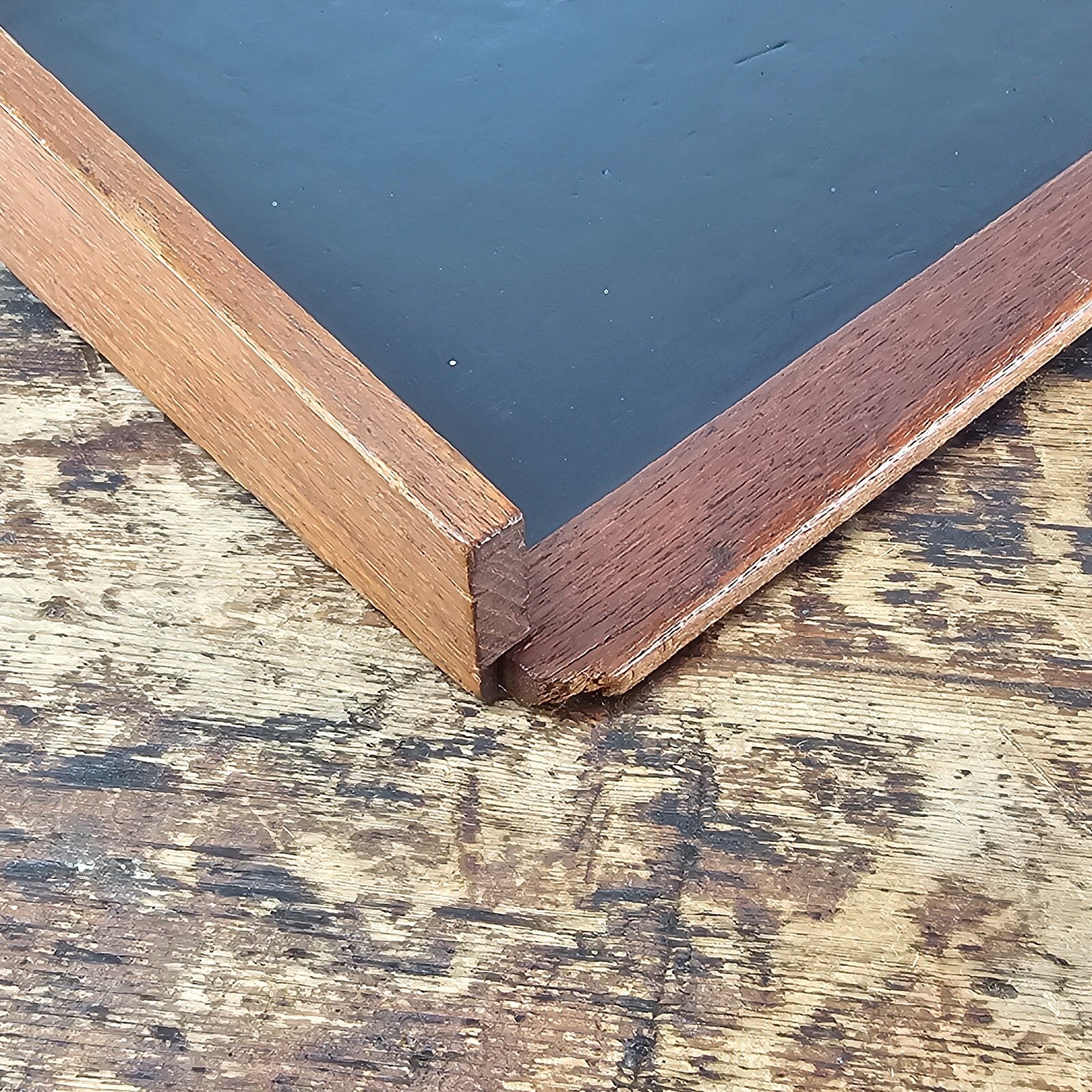 Jens Risom Style Vintage Walnut Letter Tray (1950s-1960s)