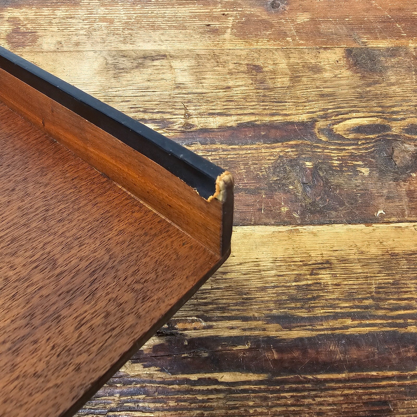 Mid-Century Modern Desktop Organizer/Paper Tray by Qualiton, Los Angeles, CA
