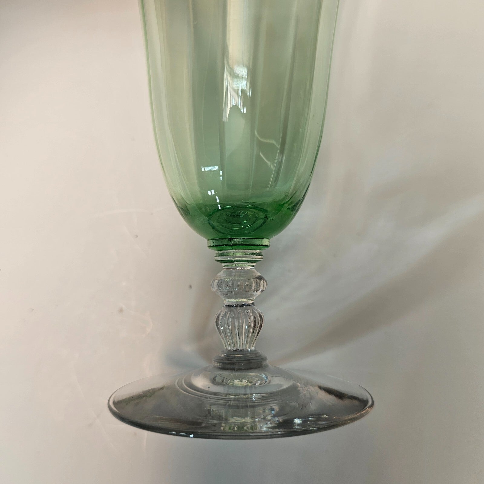 Huntington Glass X101 Green Iced Tea 6.5" H