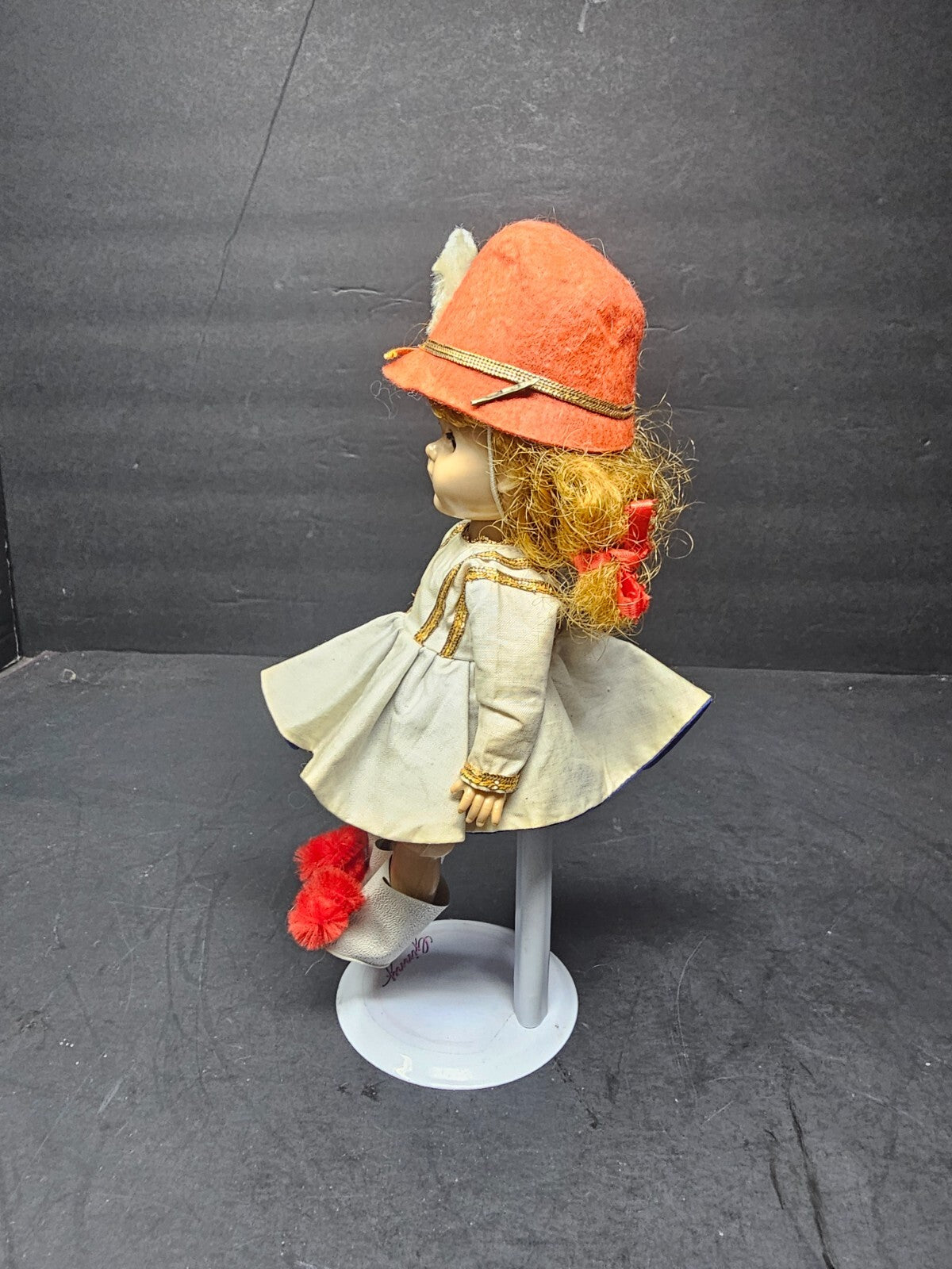 Vintage Vogue 8" Ginny Majorette Bent Knee Leg Walker Doll 1950’s