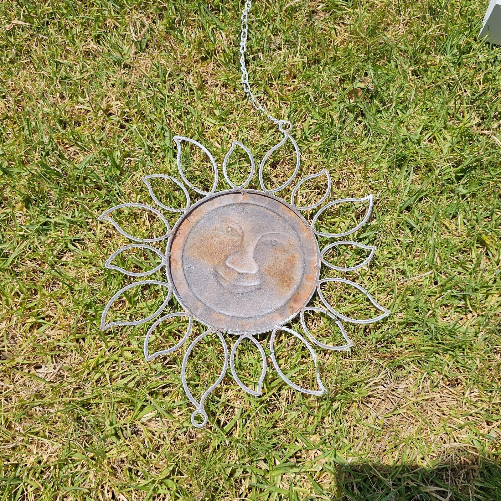 Set of 3 Hanging Garden Decor Flat White