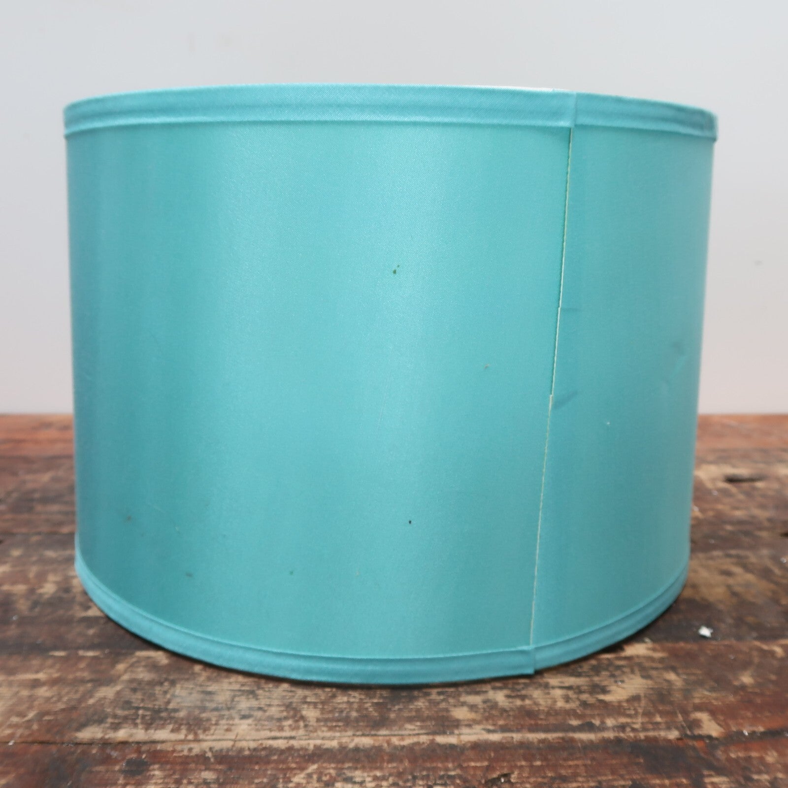 Light Blue Turquoise Table Lamp 13" x 13" x H 25"