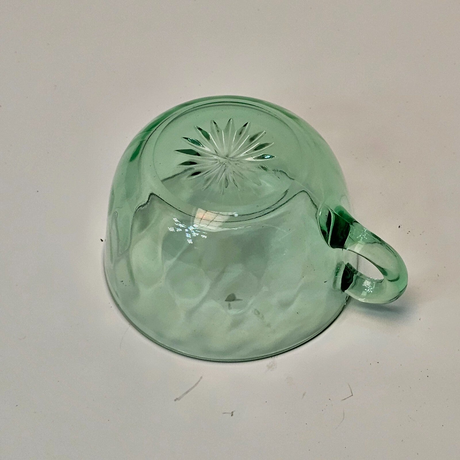 Heisey Yeoman Moongleam Green Punch Cup