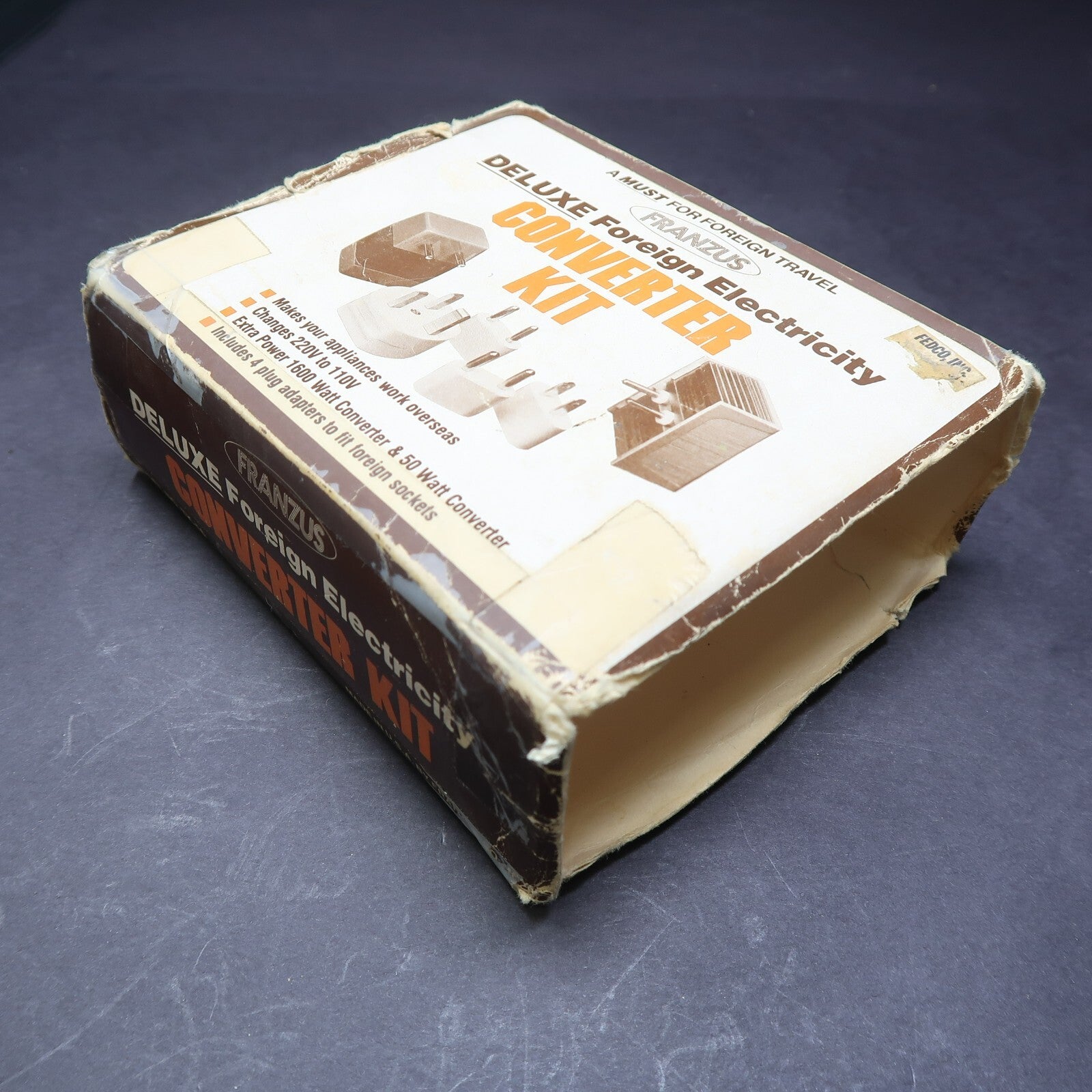 Franzus Deluxe Foreign Electricity Converter Kit Model TK-16