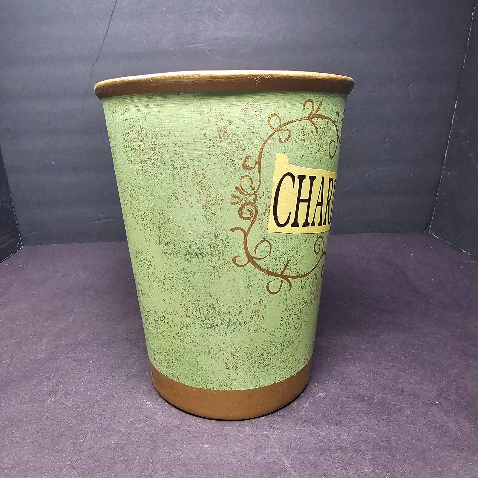 Style Eyes By Baum Brothers Chardonnay Wine Bottle Cooler Utensil Holder