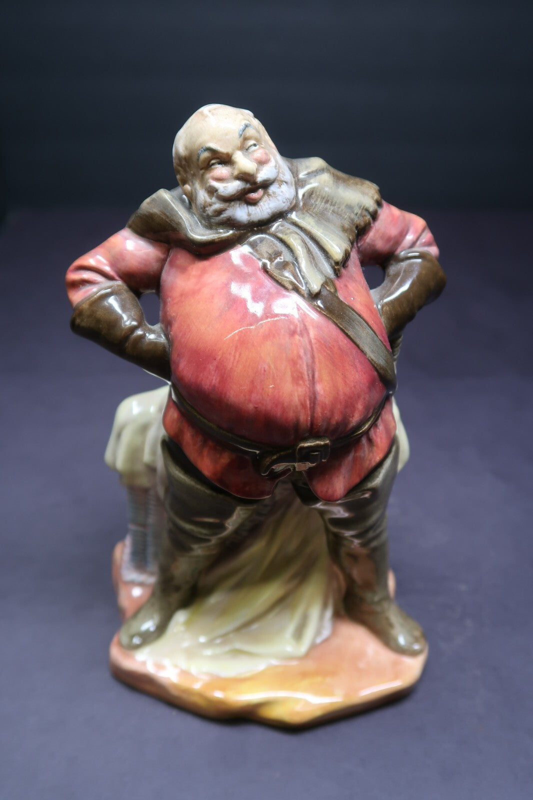 Royal Doulton " Sir John Falstaff " HN2054 English Porcelain Figurine H7"
