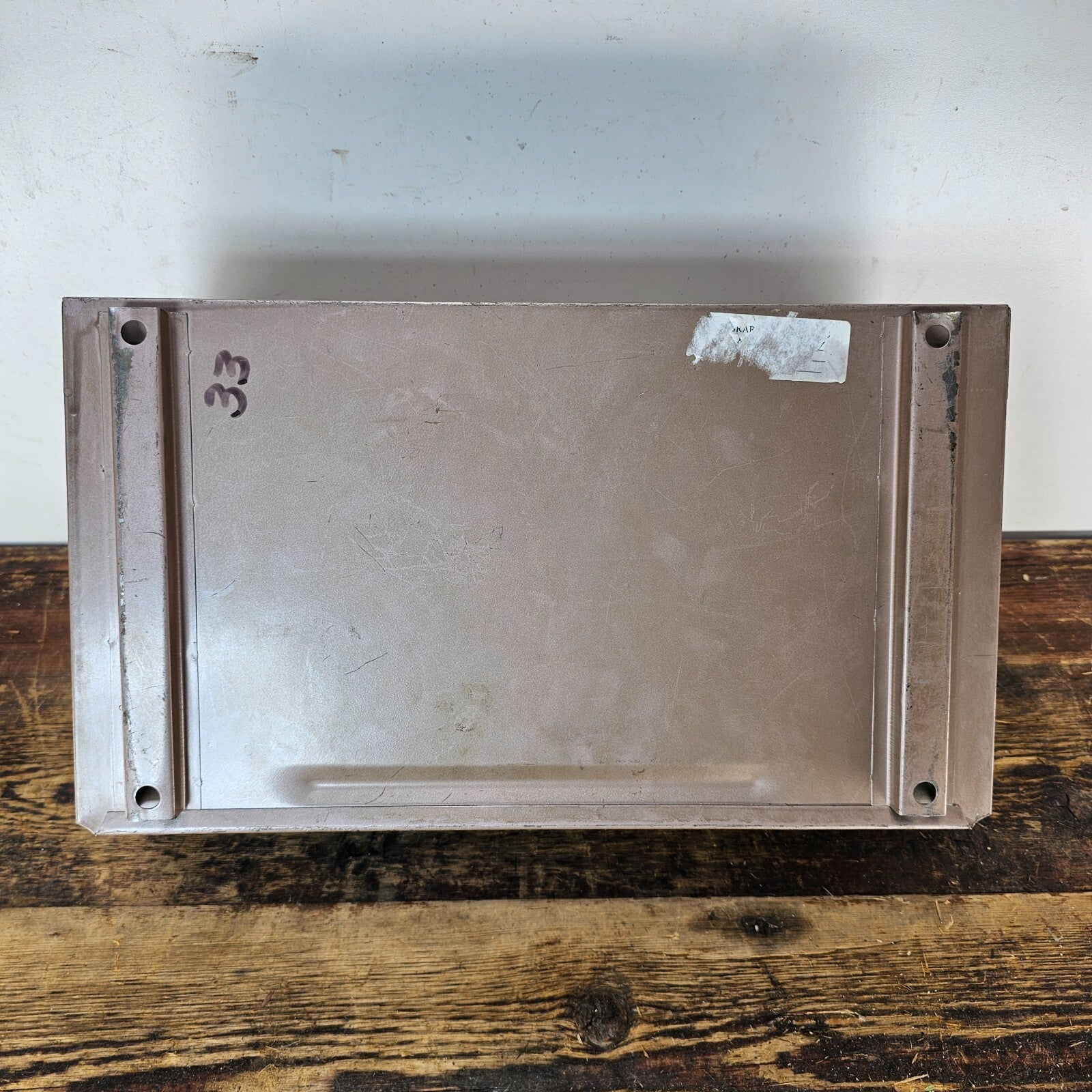 Vintage 3-Tier Wall-Mounted / Desktop Steel File Organizer