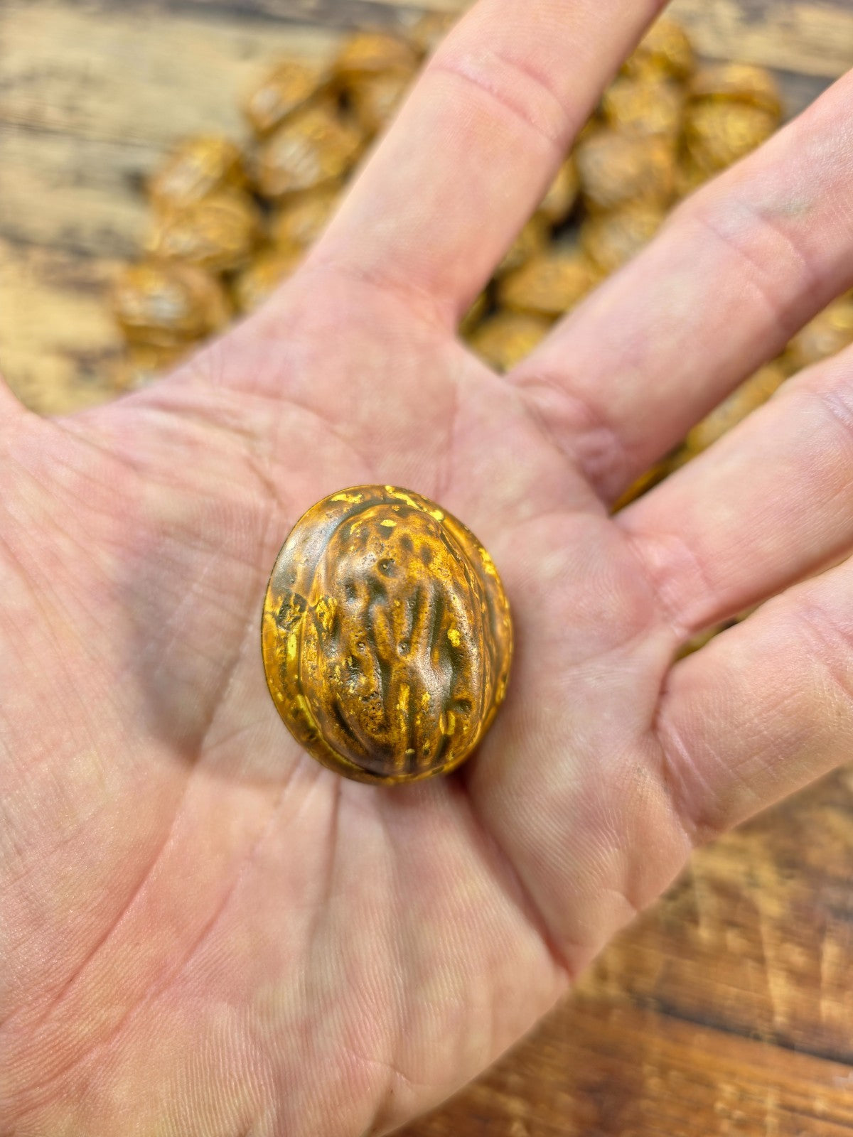 Artificial Walnuts 50Pcs Realistic Fake Nut Decorations