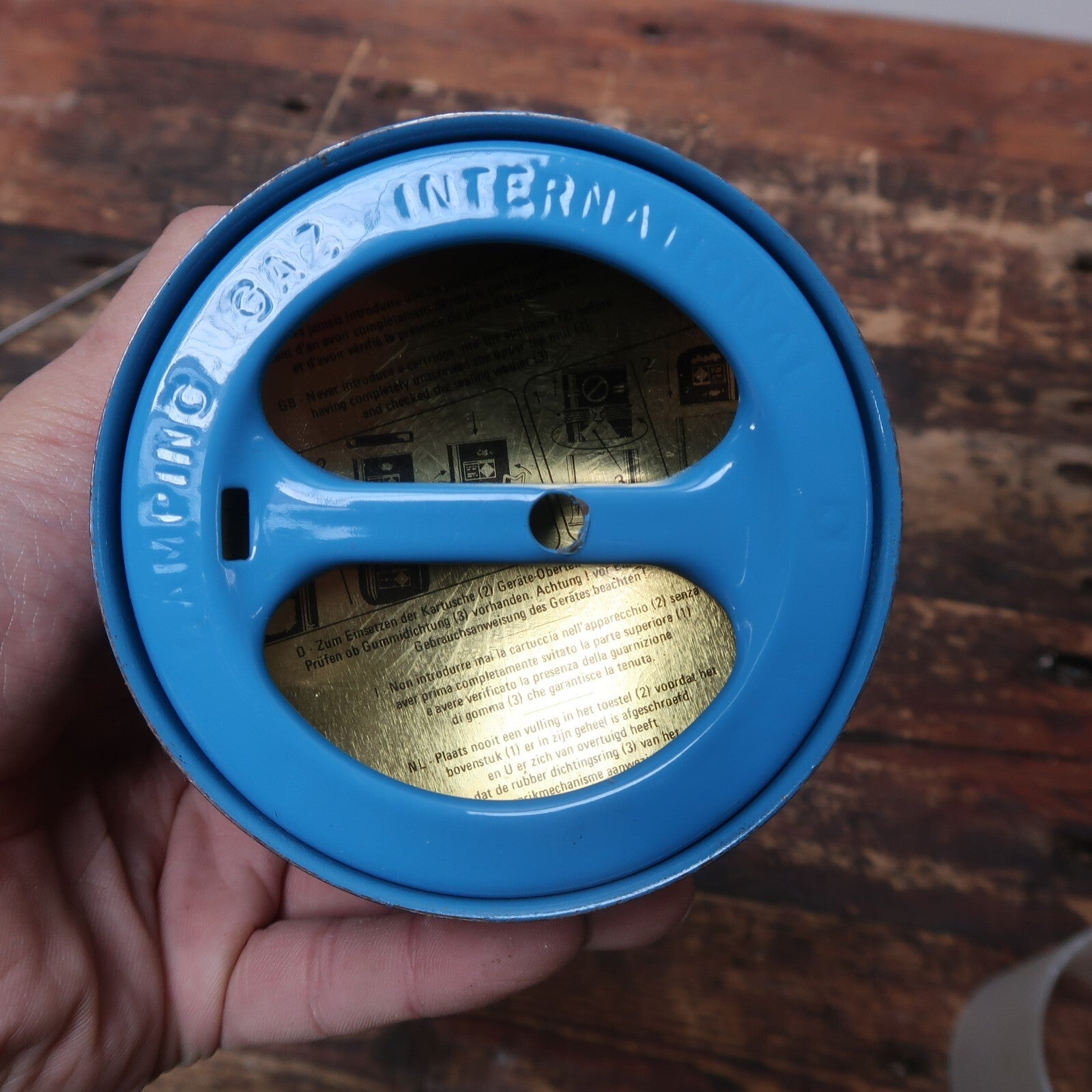 LUMOGAZ C 200 S Butane Camping Gaz Lantern France Vintage
