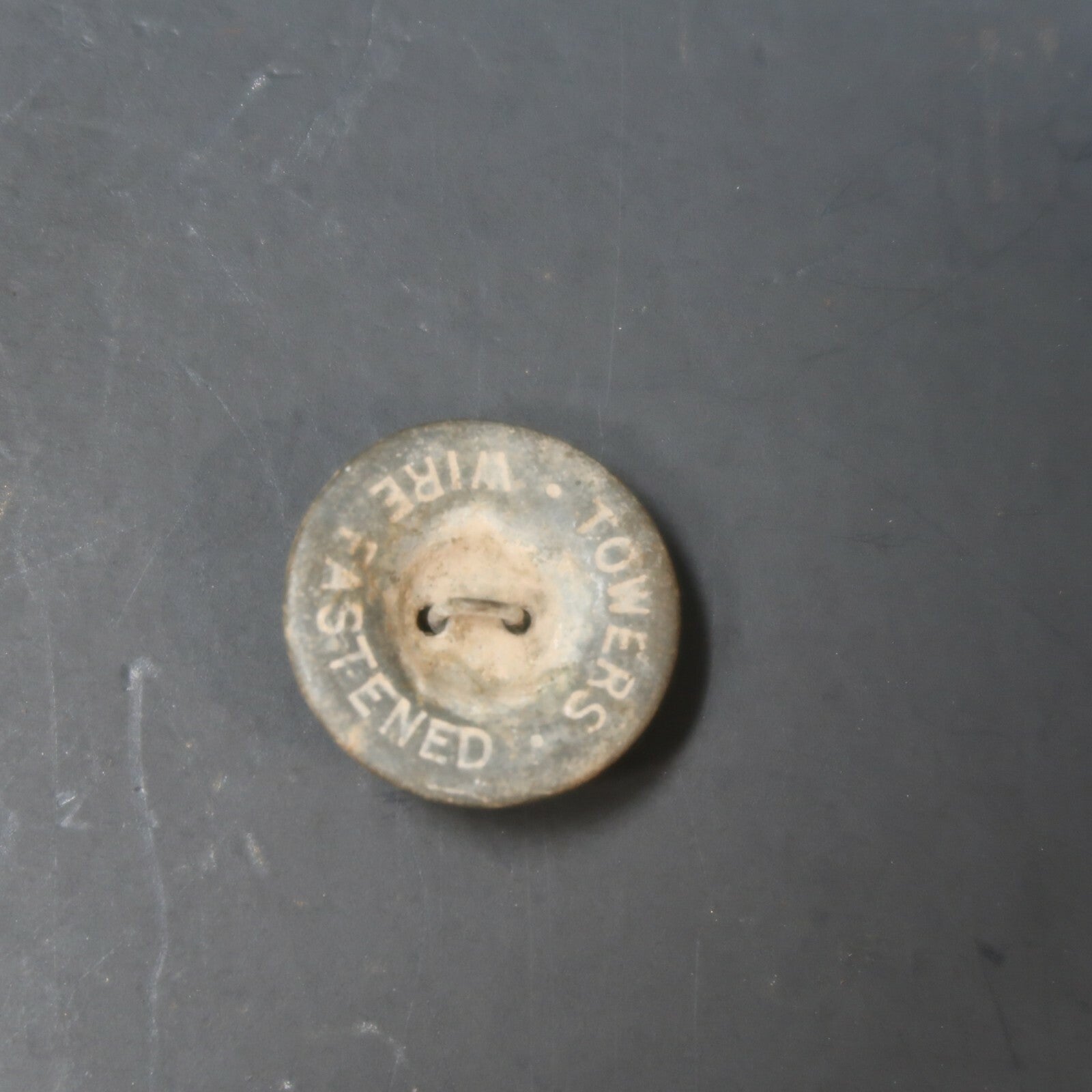 Antique AJ Tower Co. Boston Metal Button 1880's-1920's