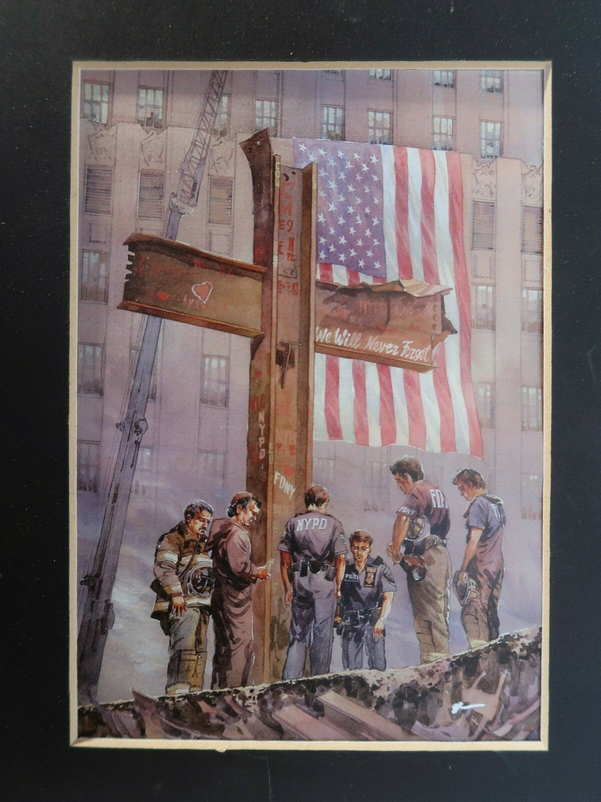 Set of 3 September 11, 2001 New York Memorial