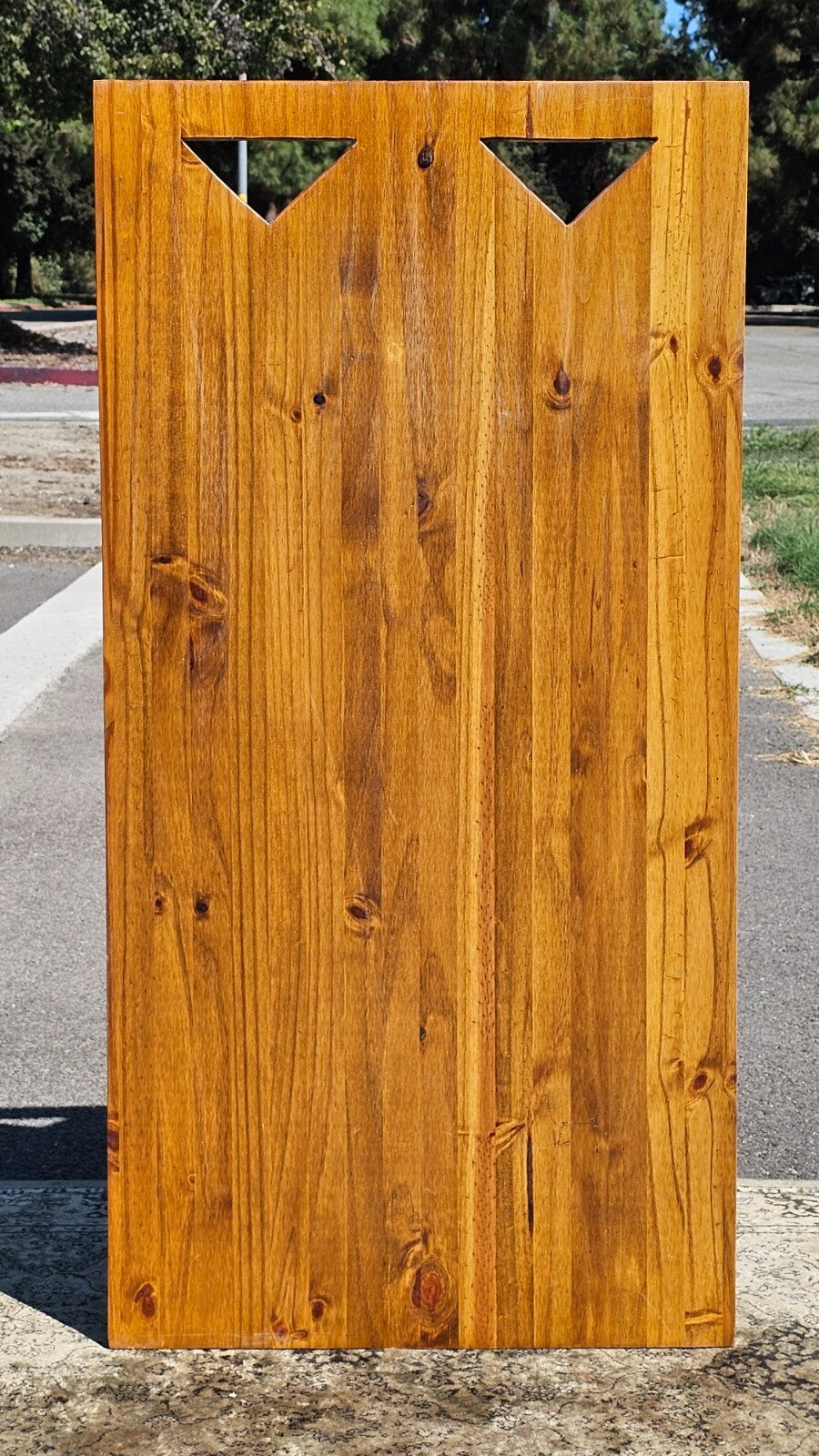 Vintage Rustic Wood Panel Board For Your Project 23"W x 46"H x 5/8"D