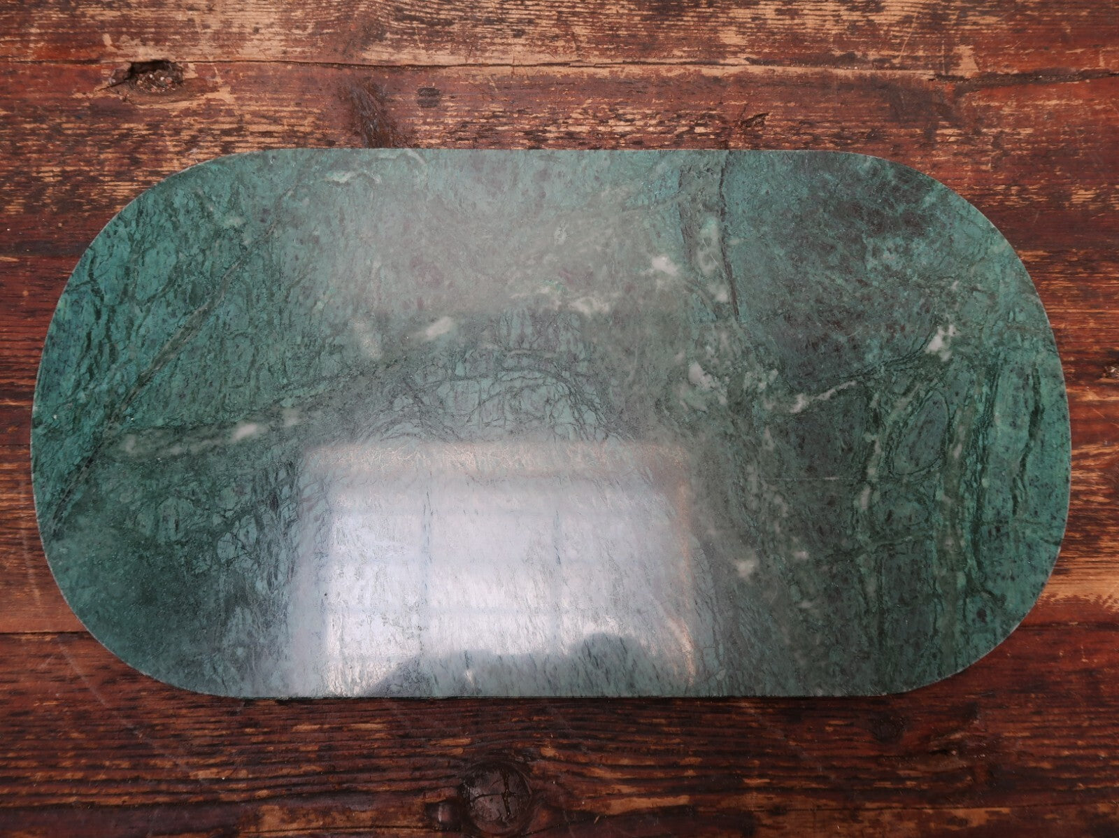 Vintage HAMPTON HOUSE Marble Cheese Board (Board Only No Cutlery Set)