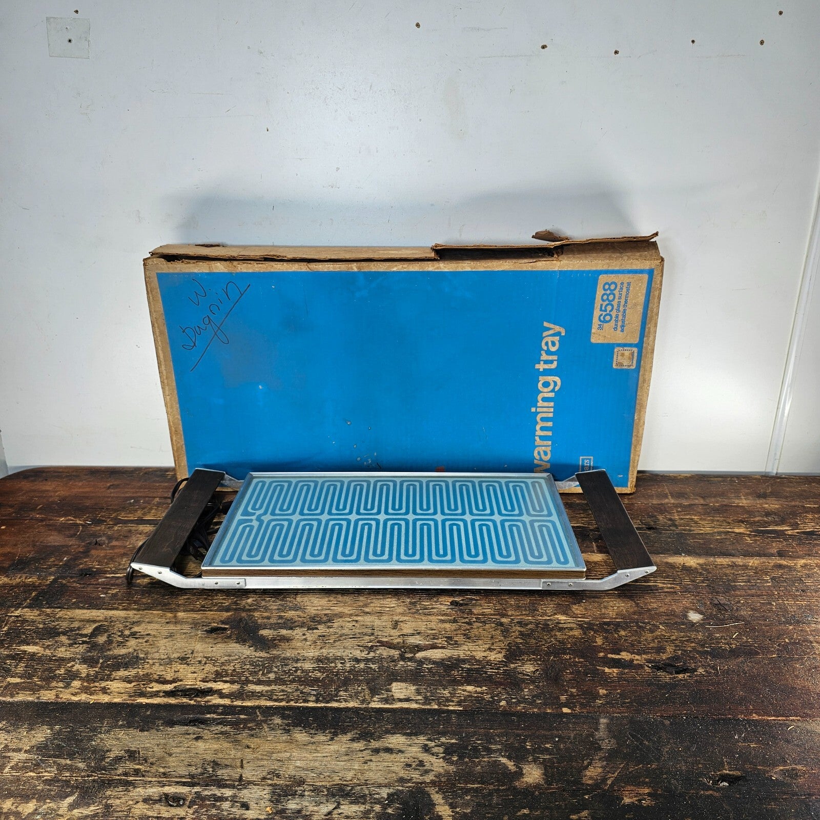 Vintage SEARS Automatic Food Warmer Warming Tray
