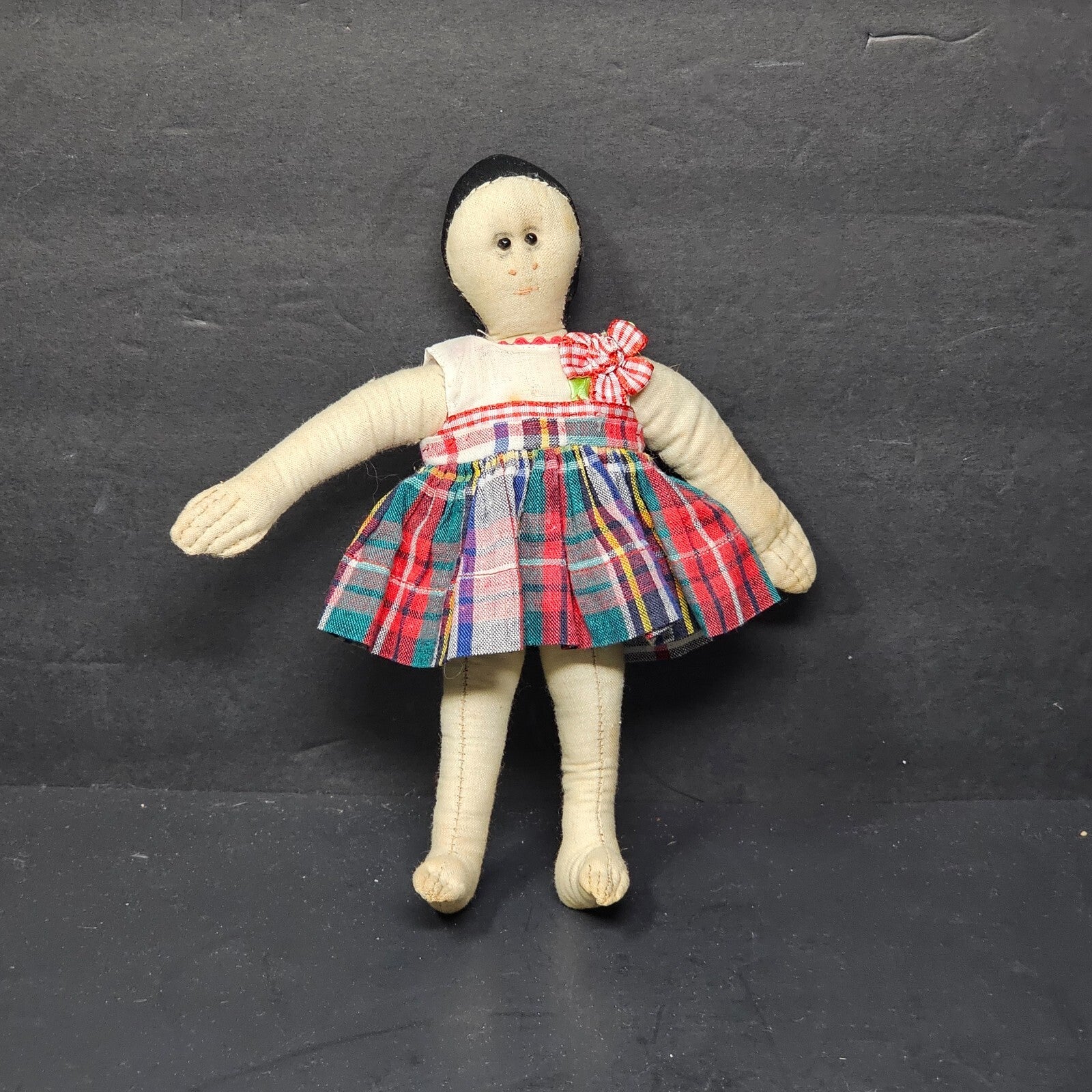Vintage Cloth Doll In Vogue Doll Outfits 8"