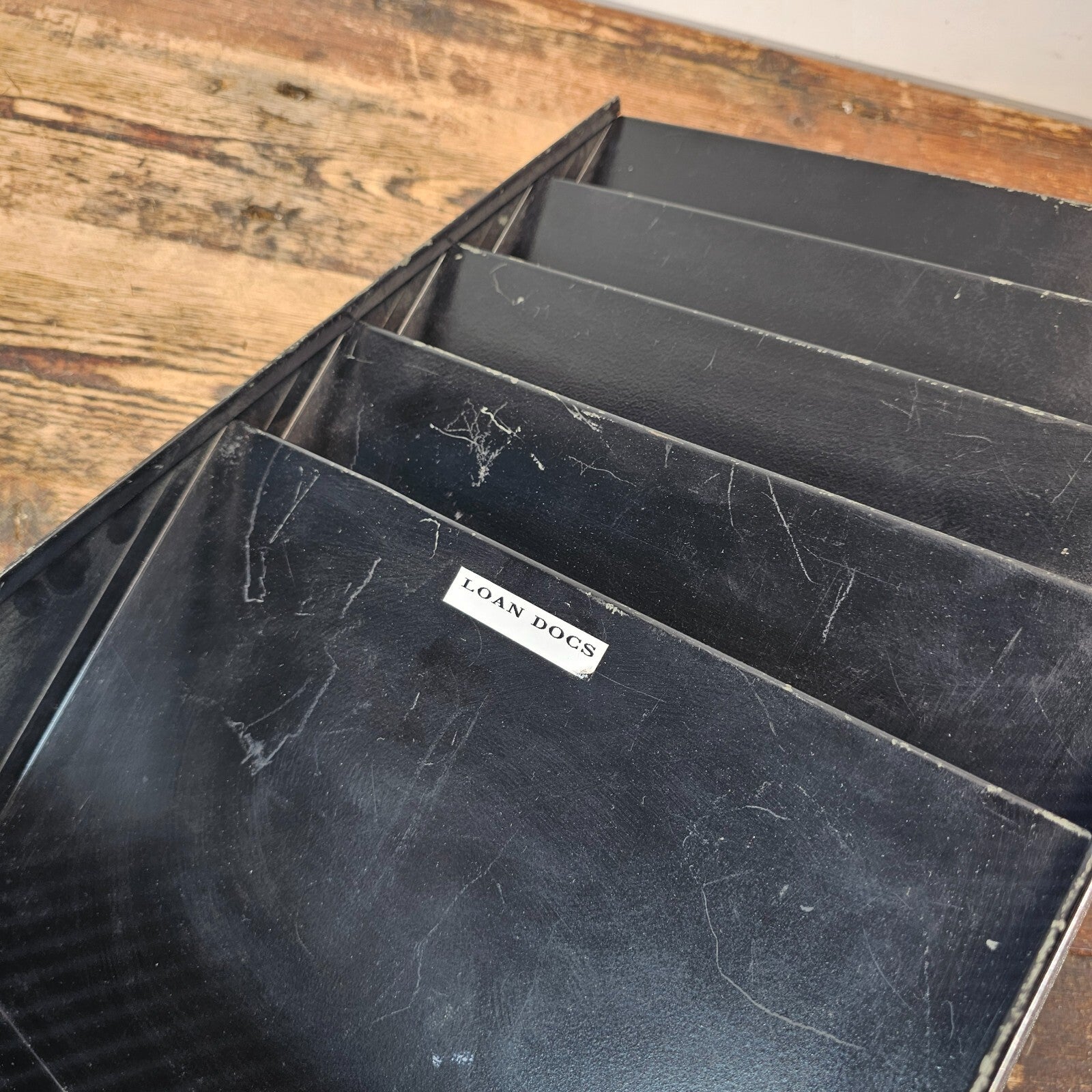 Steel Black 4-Pocket File Organizer