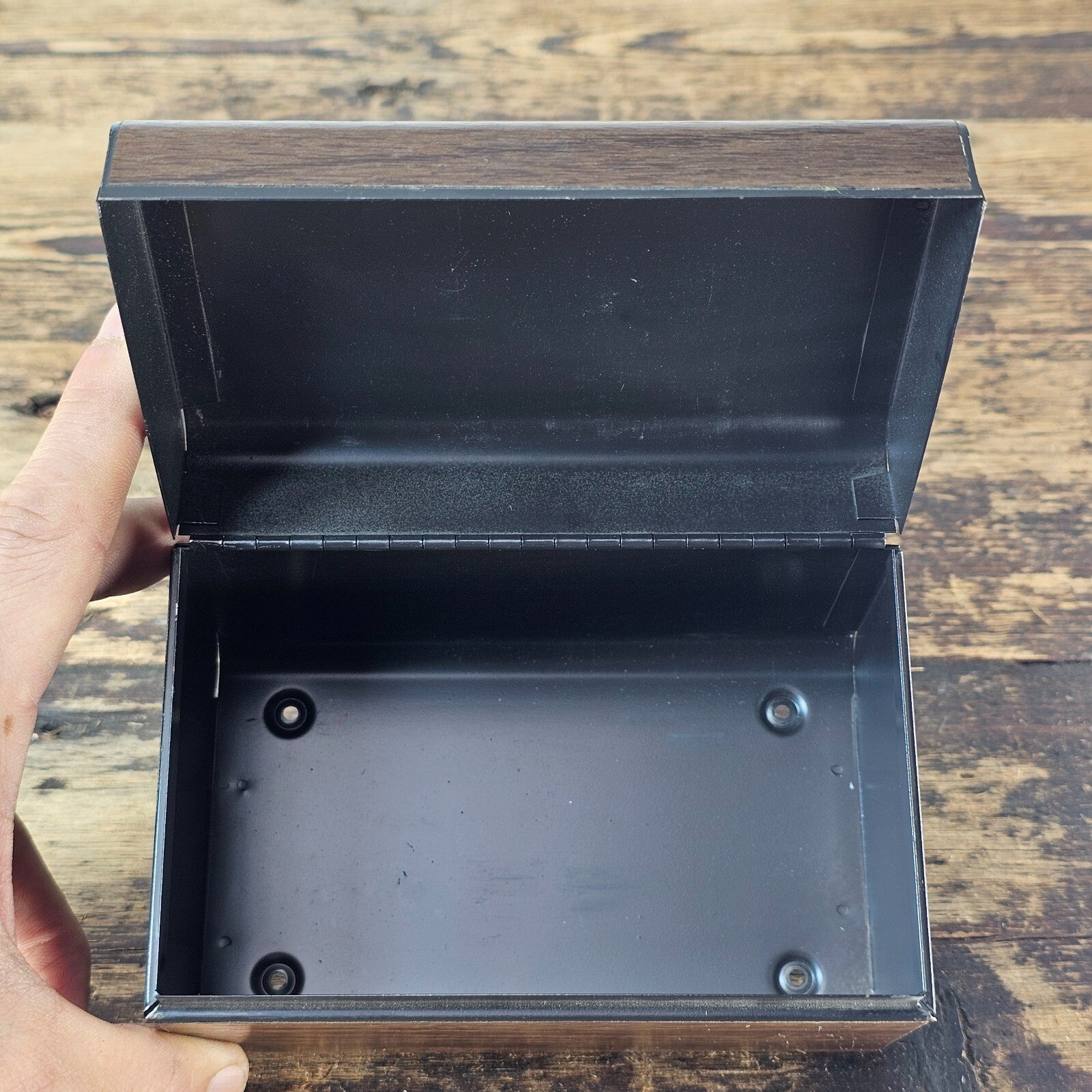 Globe-Weis Vintage Index Card File Box