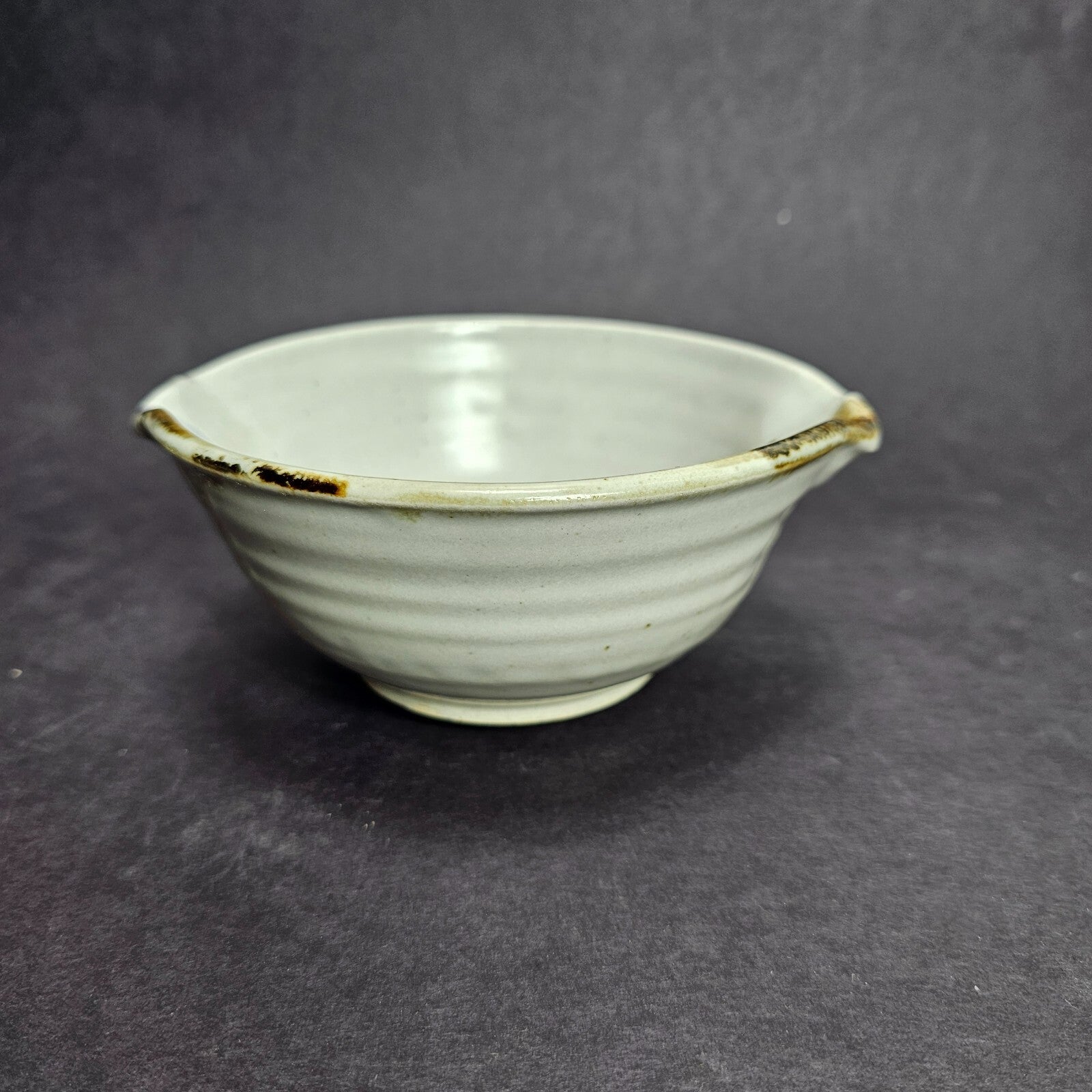 Signed Studio Pottery Bowl - Hand Signed - Mixing Bowl