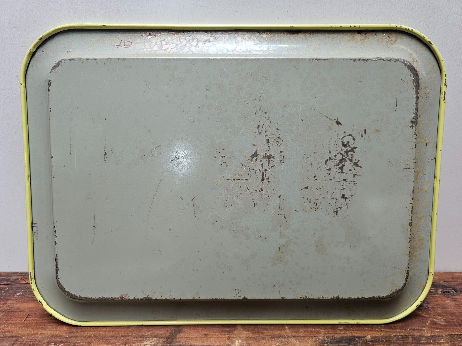 Set of 2 Vintage Fall Metal Serving Tray Made In Japan