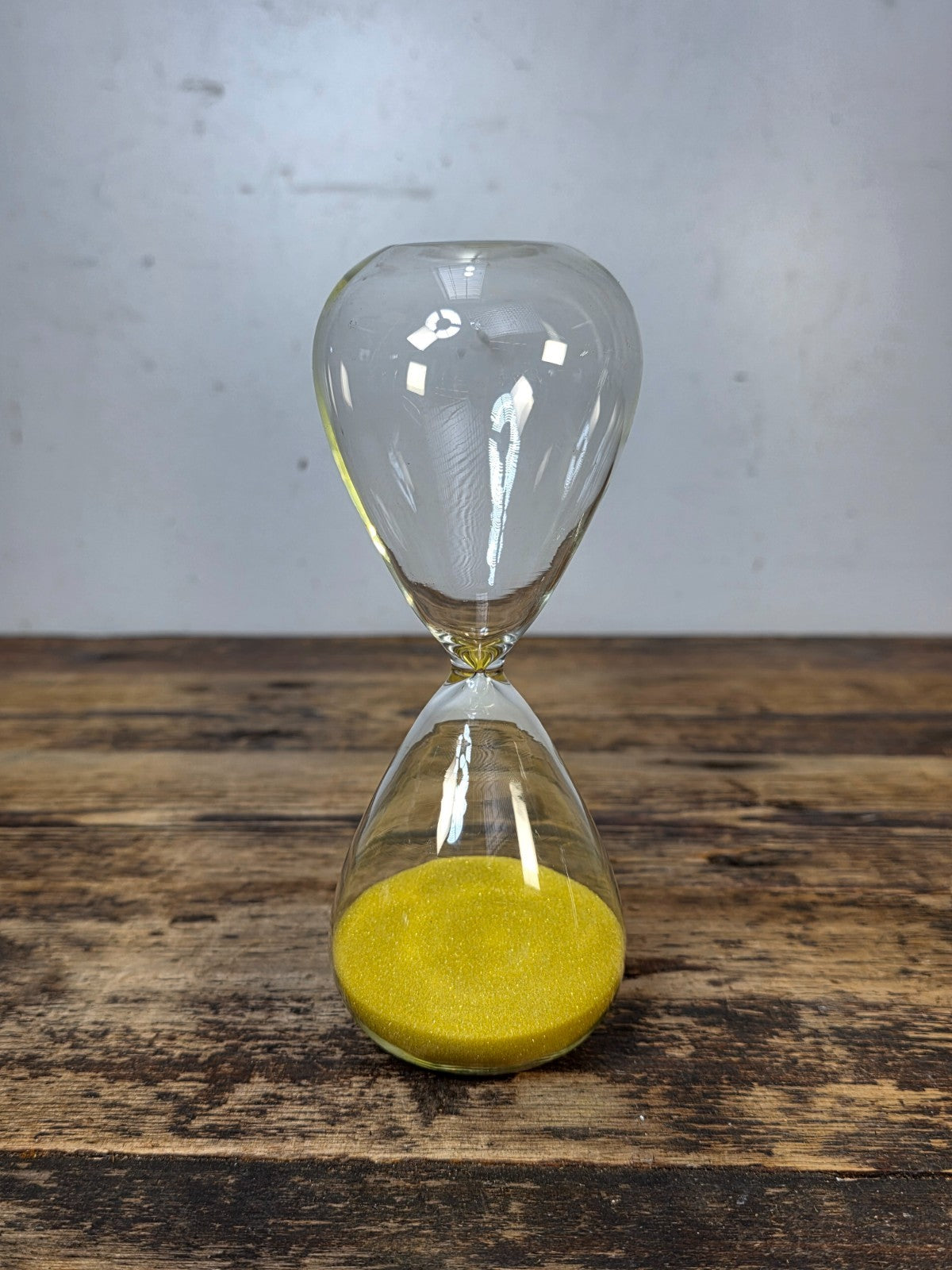 Set of 2 Glass Hourglasses - 5Min & 10Min Decorative Sand Timers
