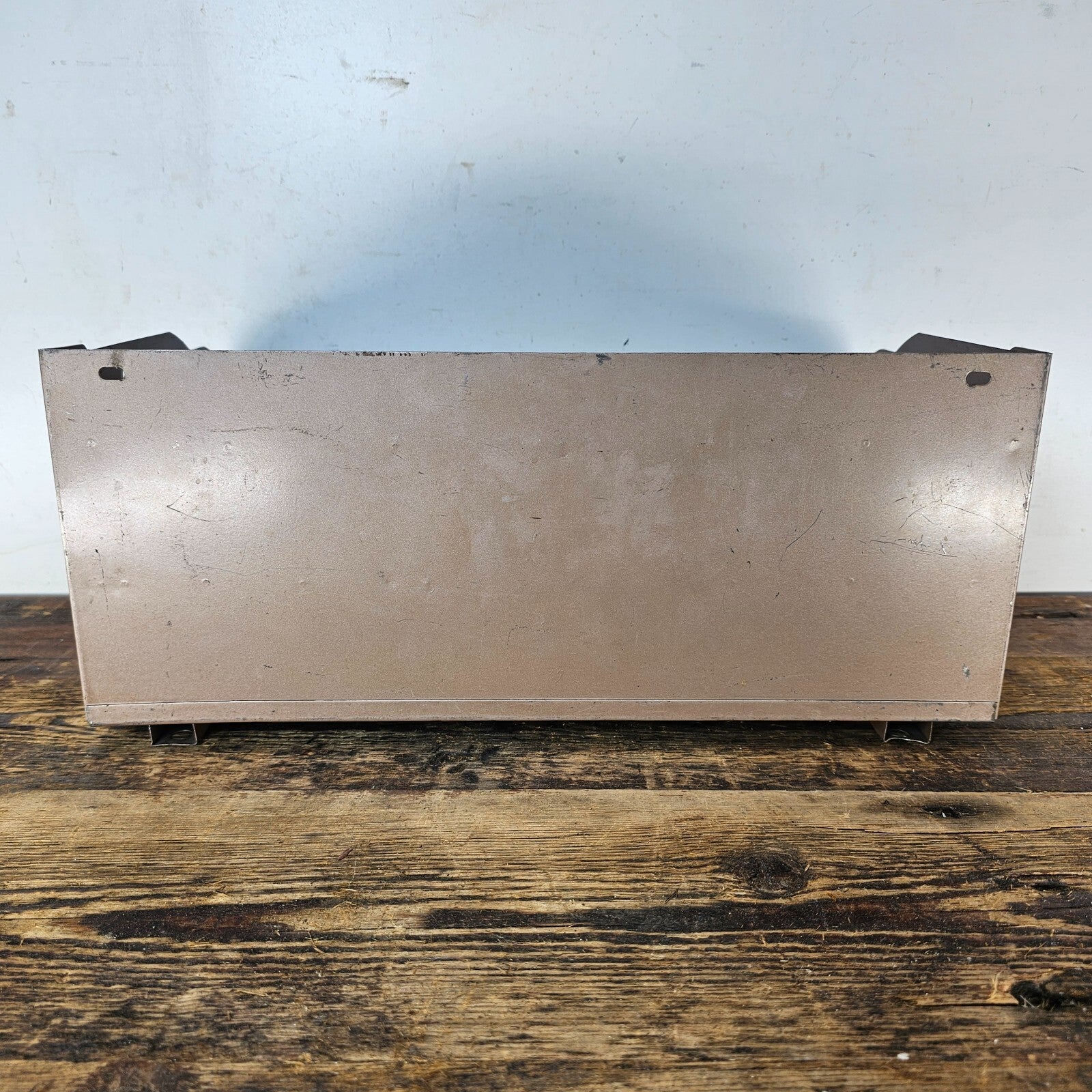 Vintage 3-Tier Wall-Mounted / Desktop Steel File Organizer