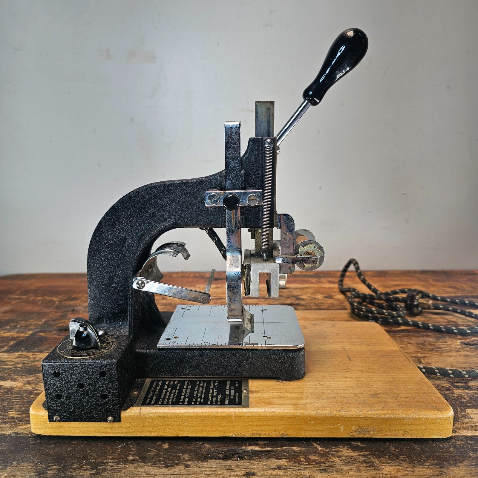 Kingsley Gold Hot Foil Stamping Machine