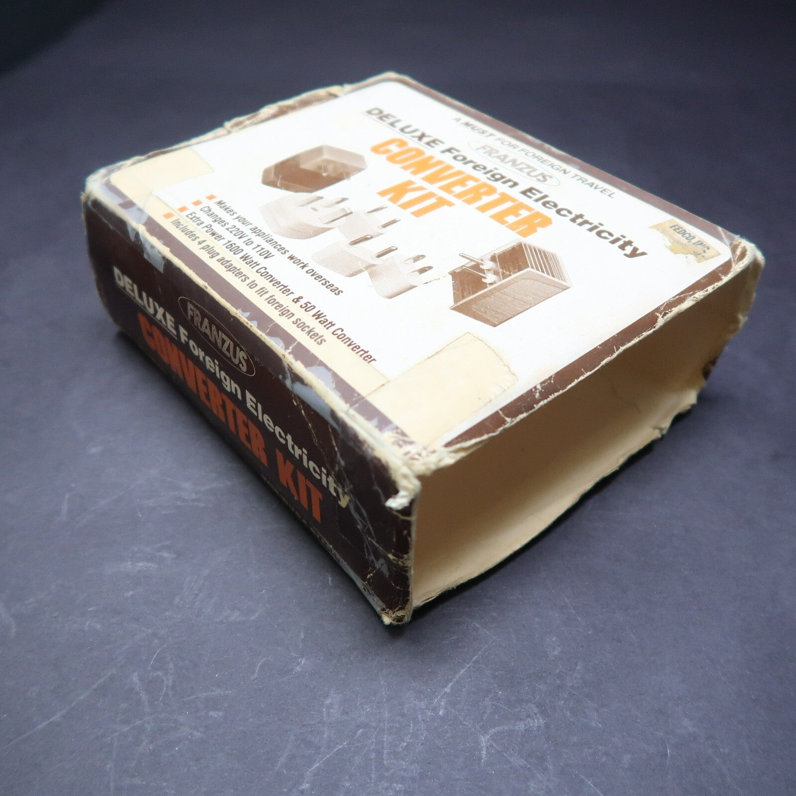 Franzus Deluxe Foreign Electricity Converter Kit Model TK-16