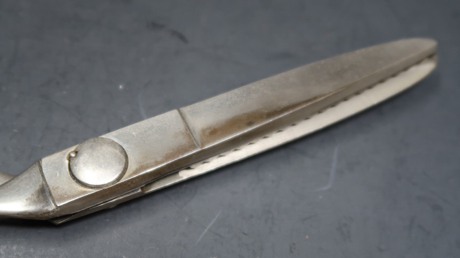 Vintage Wiss Pinking Shears Model C Sewing Scissors Dressmaking