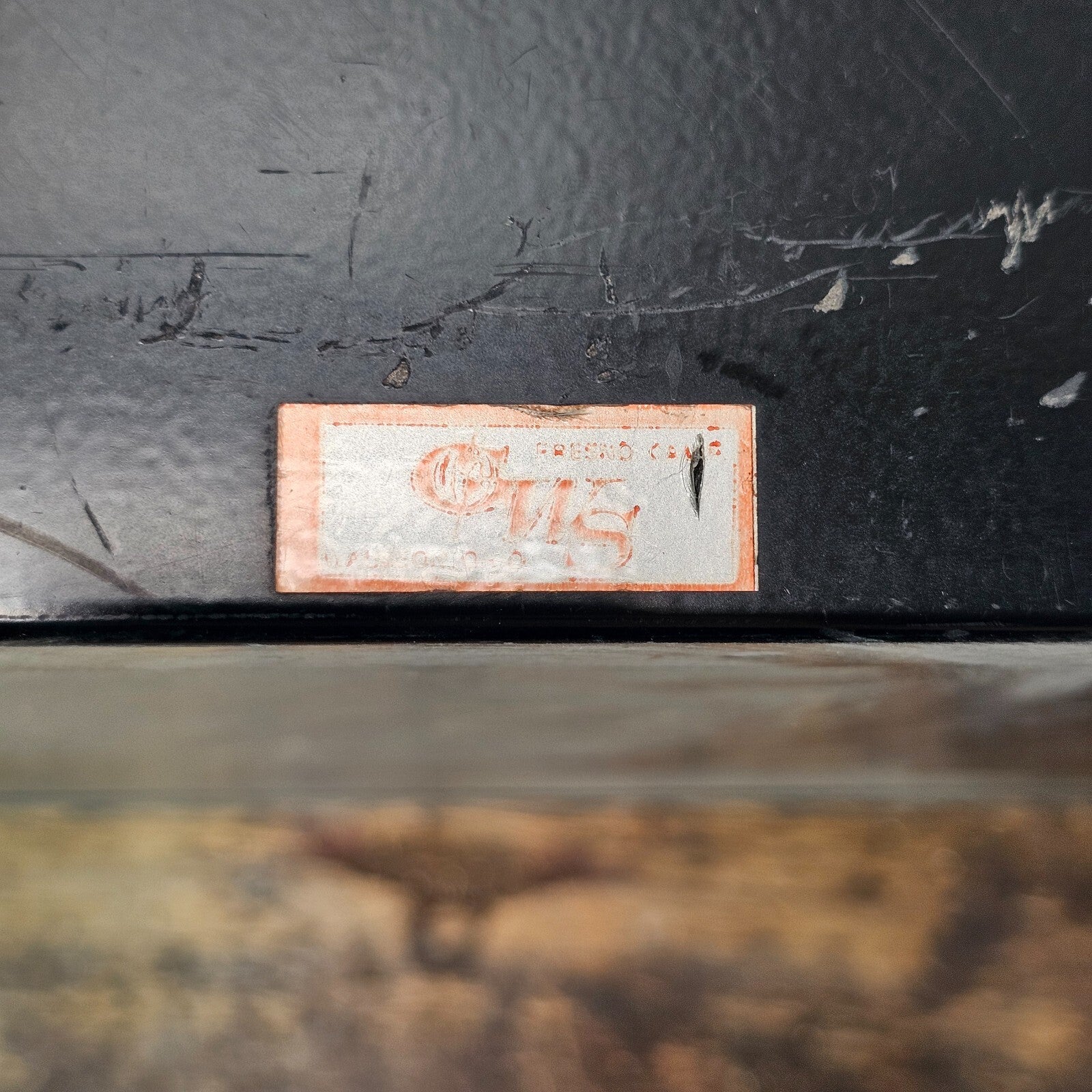 Vintage CWS 6 Compartment Desktop File Organizer