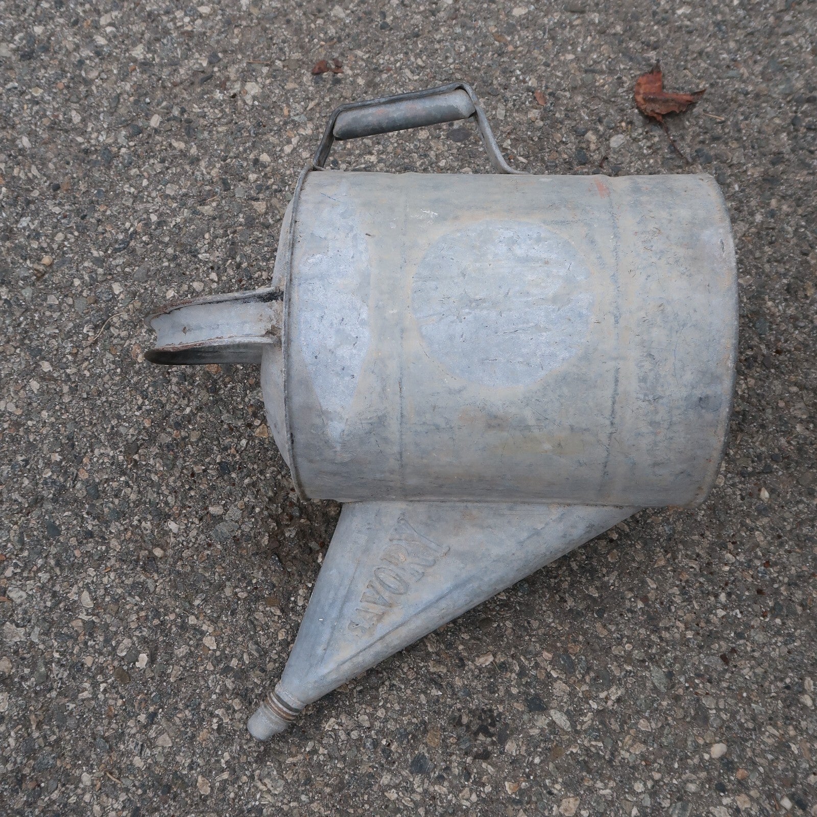 Vintage Savory Co. Galvanized Watering Can 2 Gal