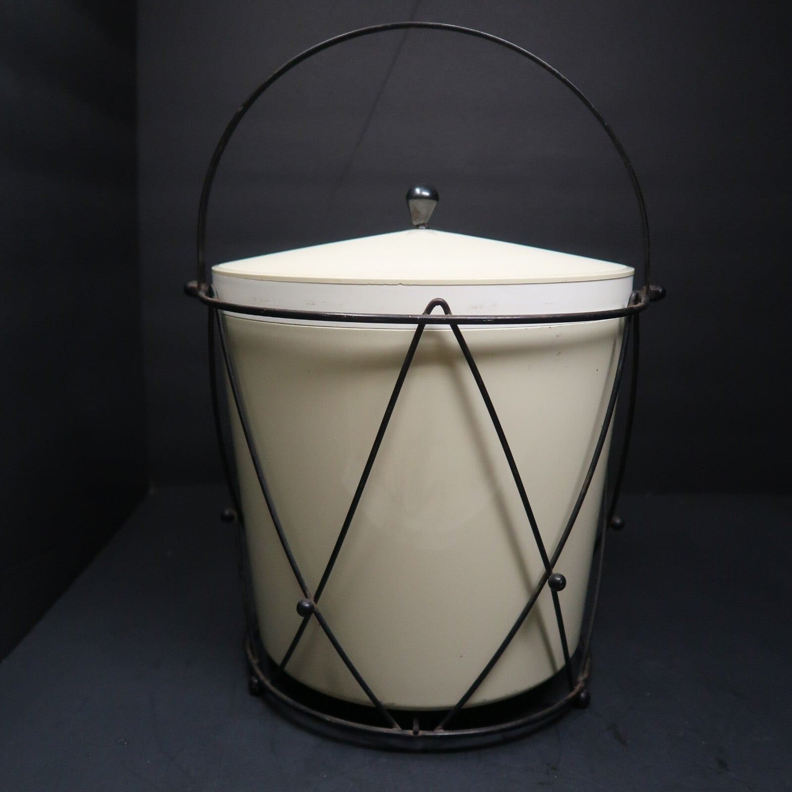 Vintage Thermos Insulated Ice Bucket Model 9940 H 10" x 9" x 9"