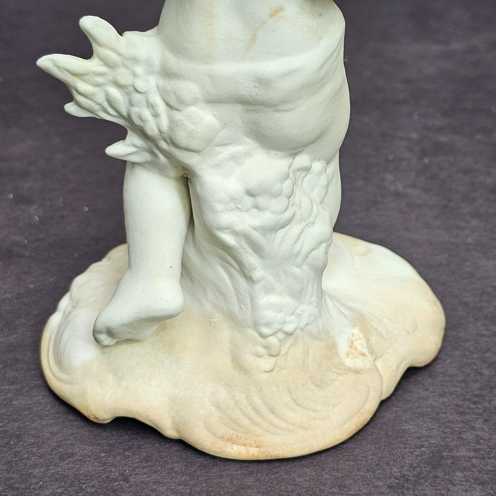 Vintage Dresden Original Germany Bisque Cherub Figurines Four Seasons (Stains)