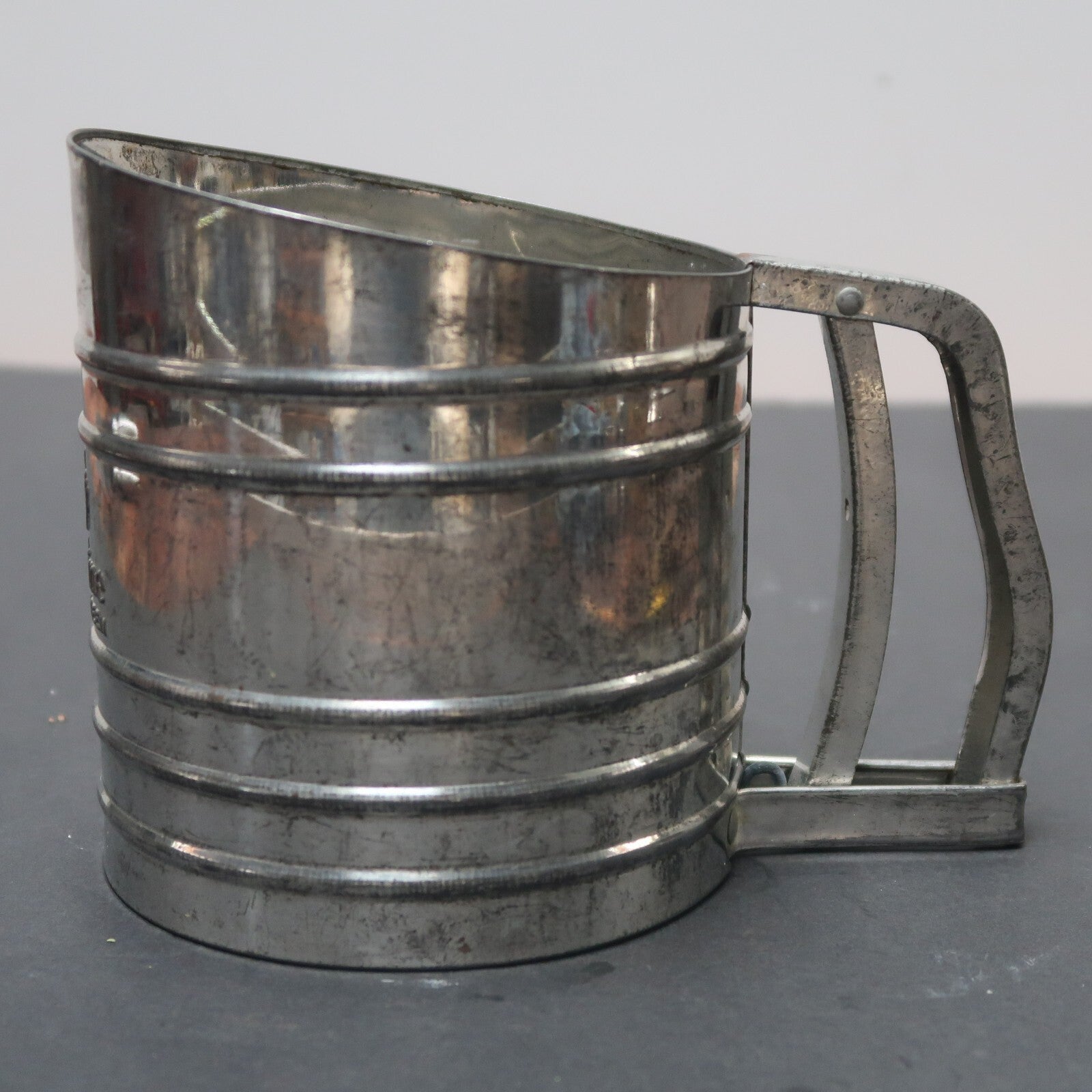 Vintage Foley Sift-Chine Flour Sifter Triple Screen