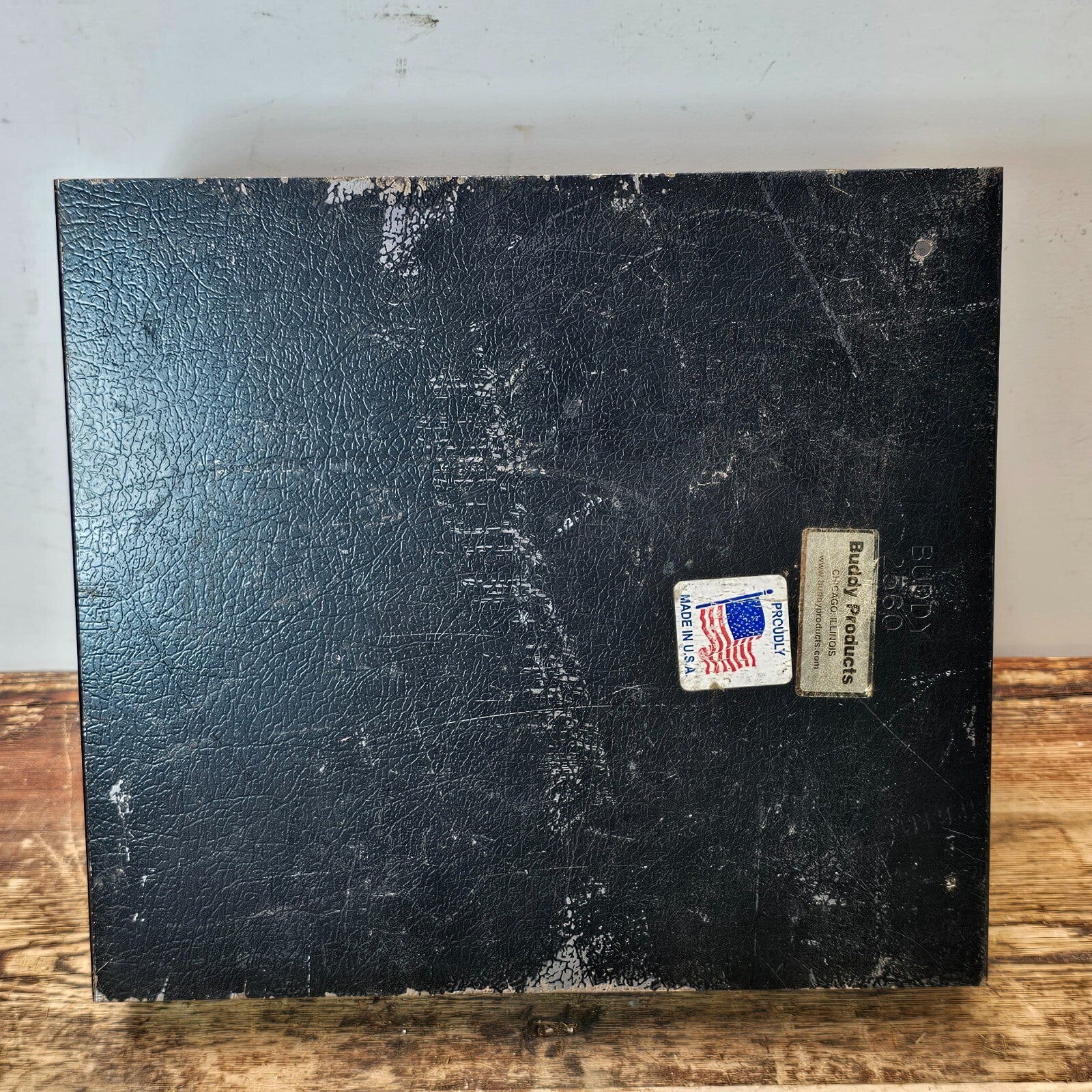 Vintage Buddy Products 6 Compartment Desktop File Organizer