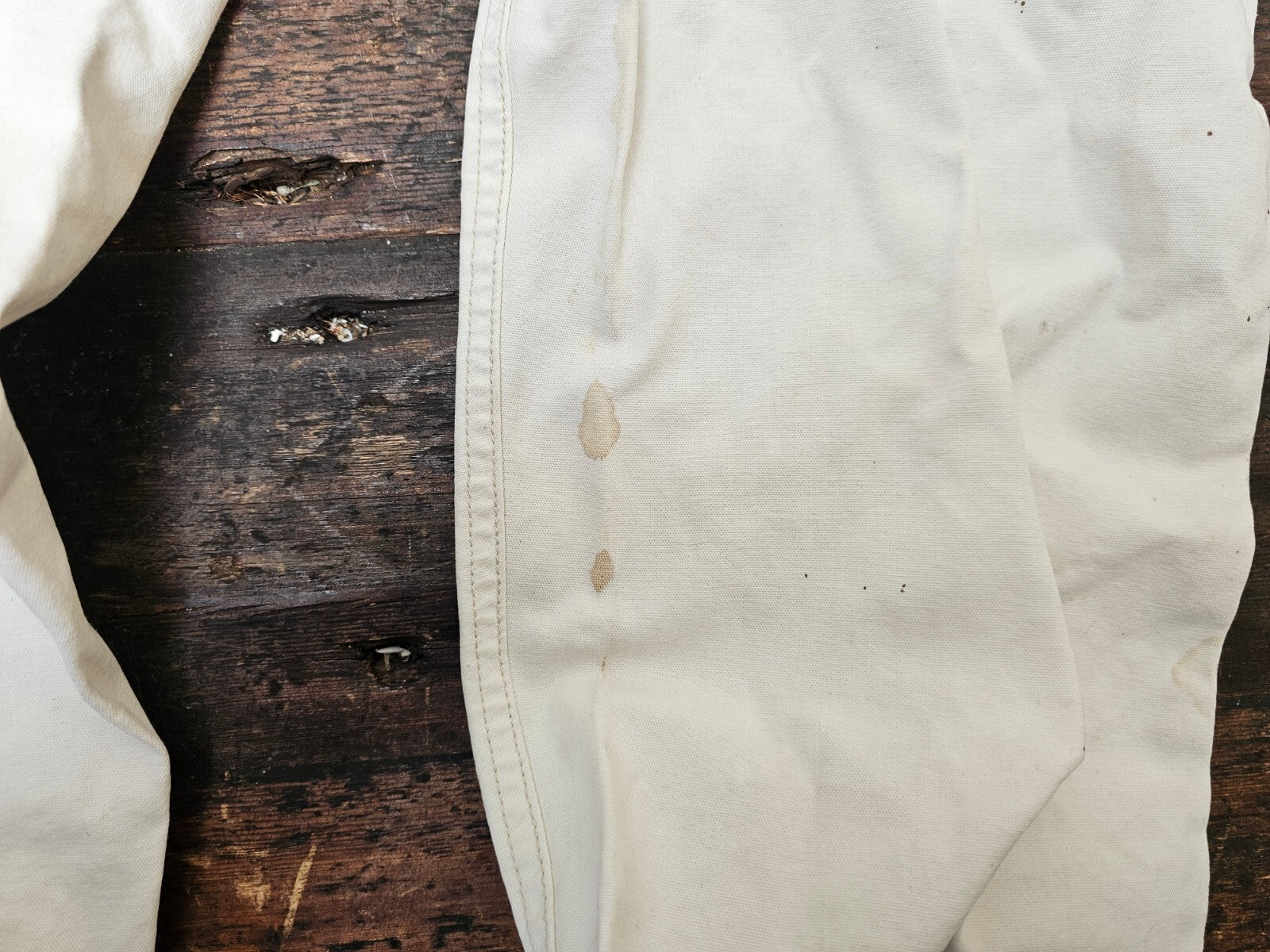 Vintage Patagonia Mens Chino Pants White 29" x 29" (Actual)