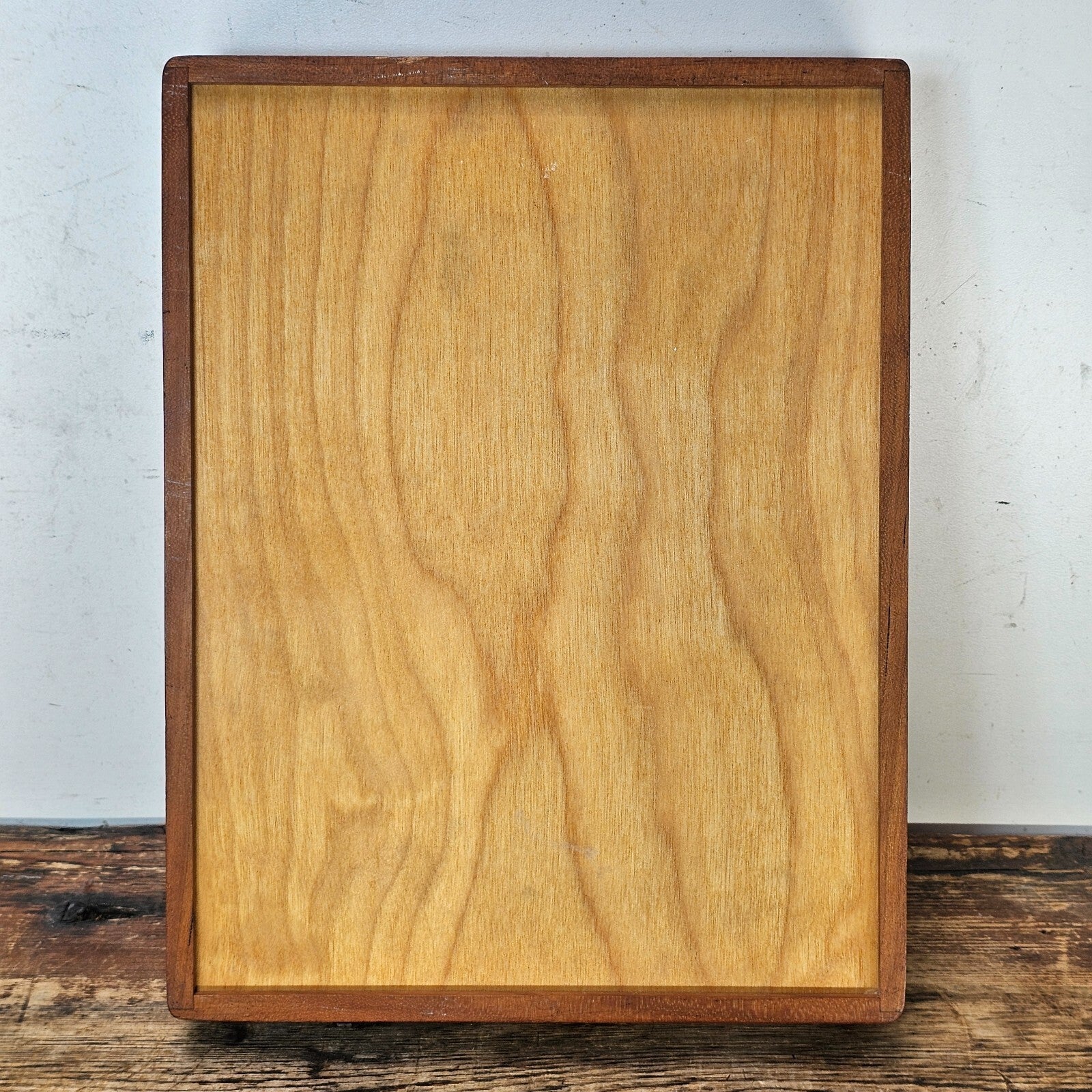 Nordic Style Vintage Wooden Document Tray