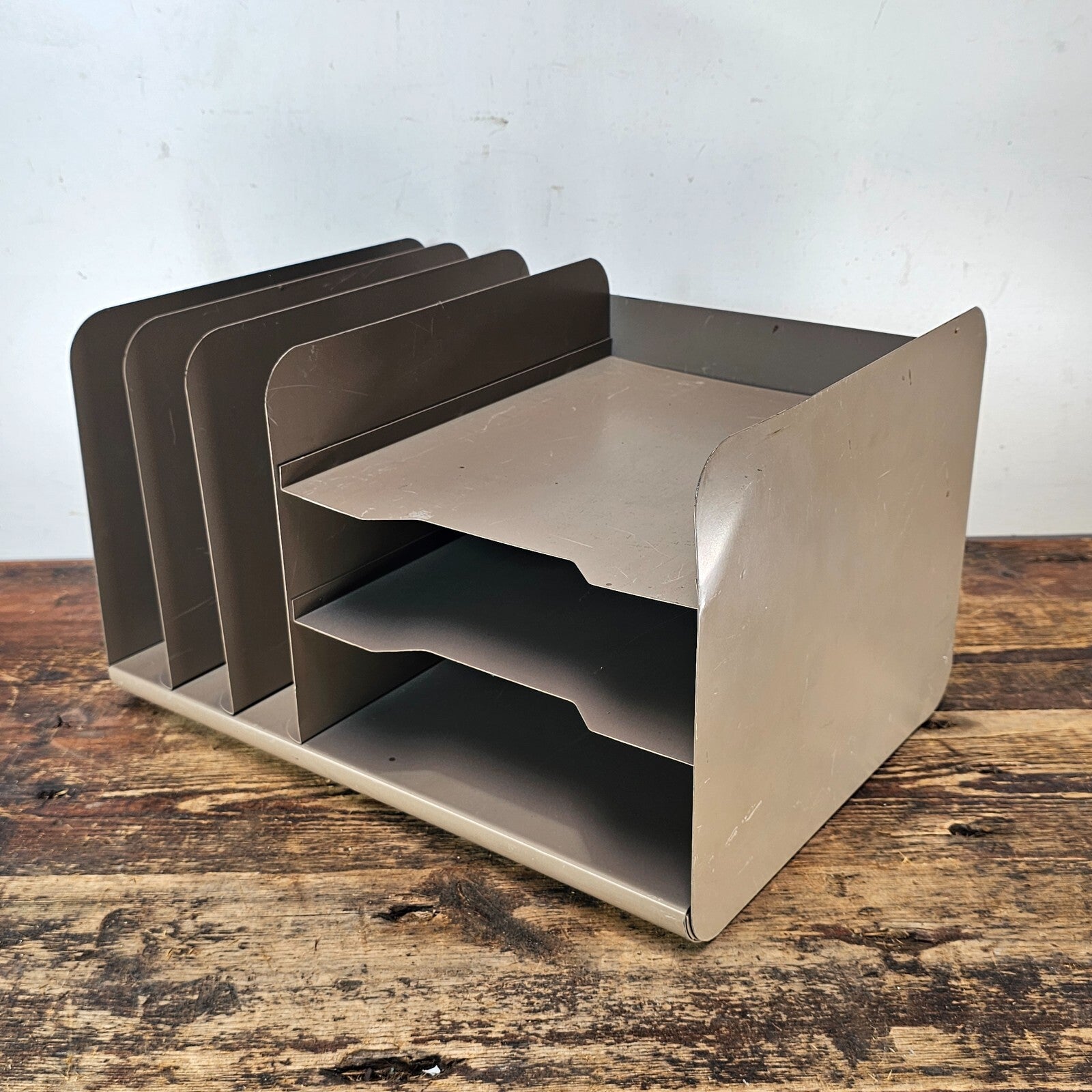 Vintage Mid-Century Desk Organizer