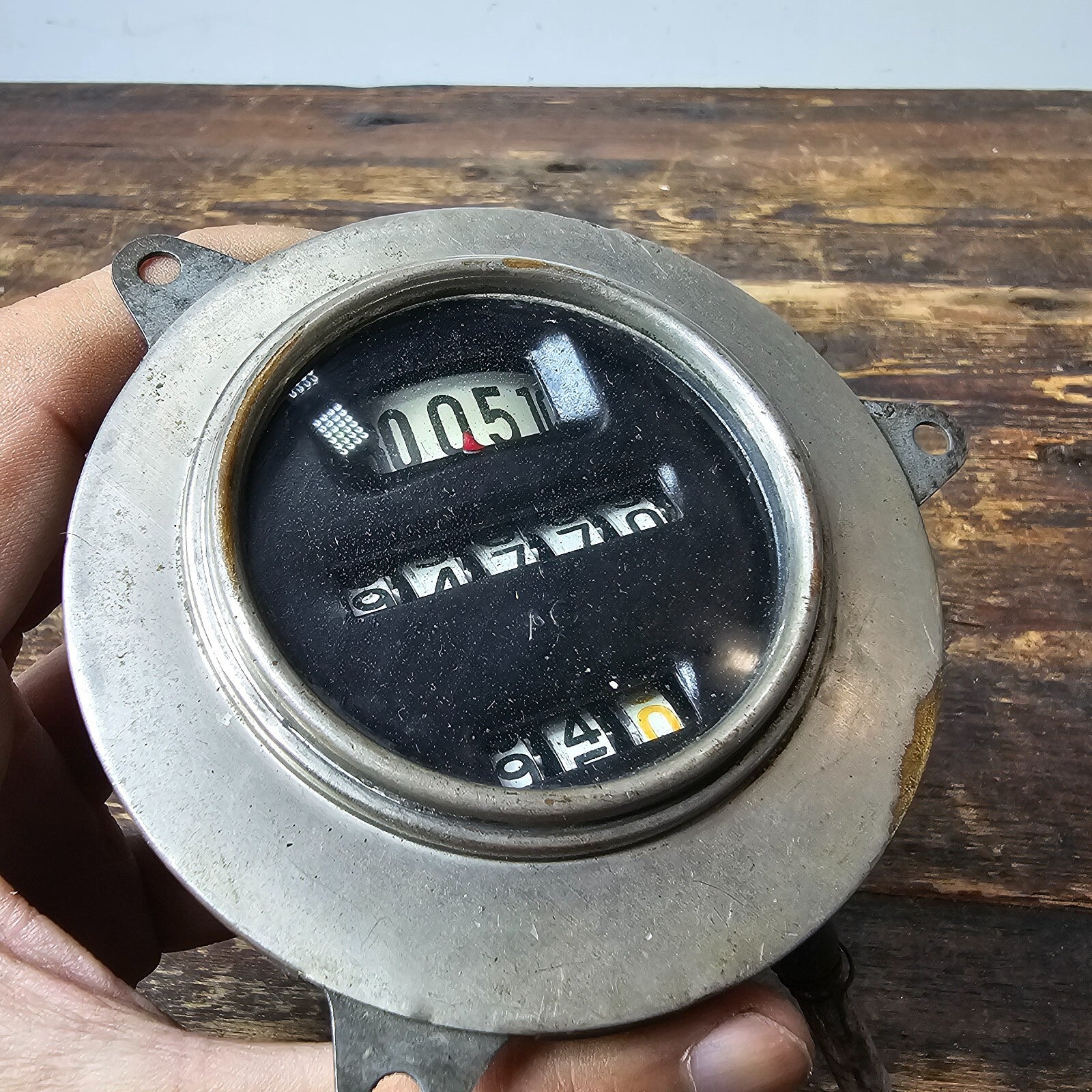 Antique AC spark plug Co Speedometer 0-80 MPH 1920s