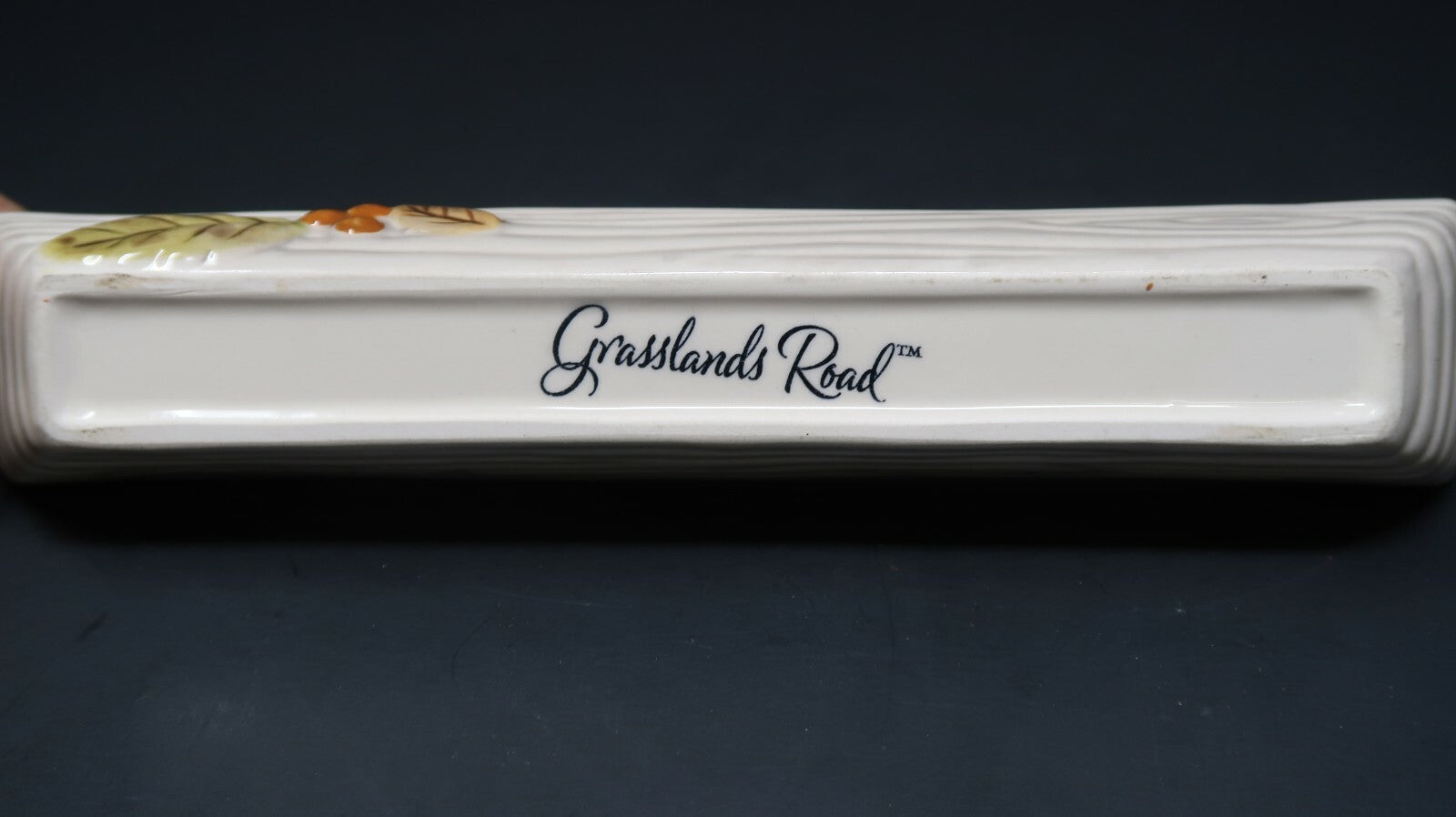 Set of 2 Olive Pickle Dish "Hammersley Grandmother's Rose" & "Grasslands Road"