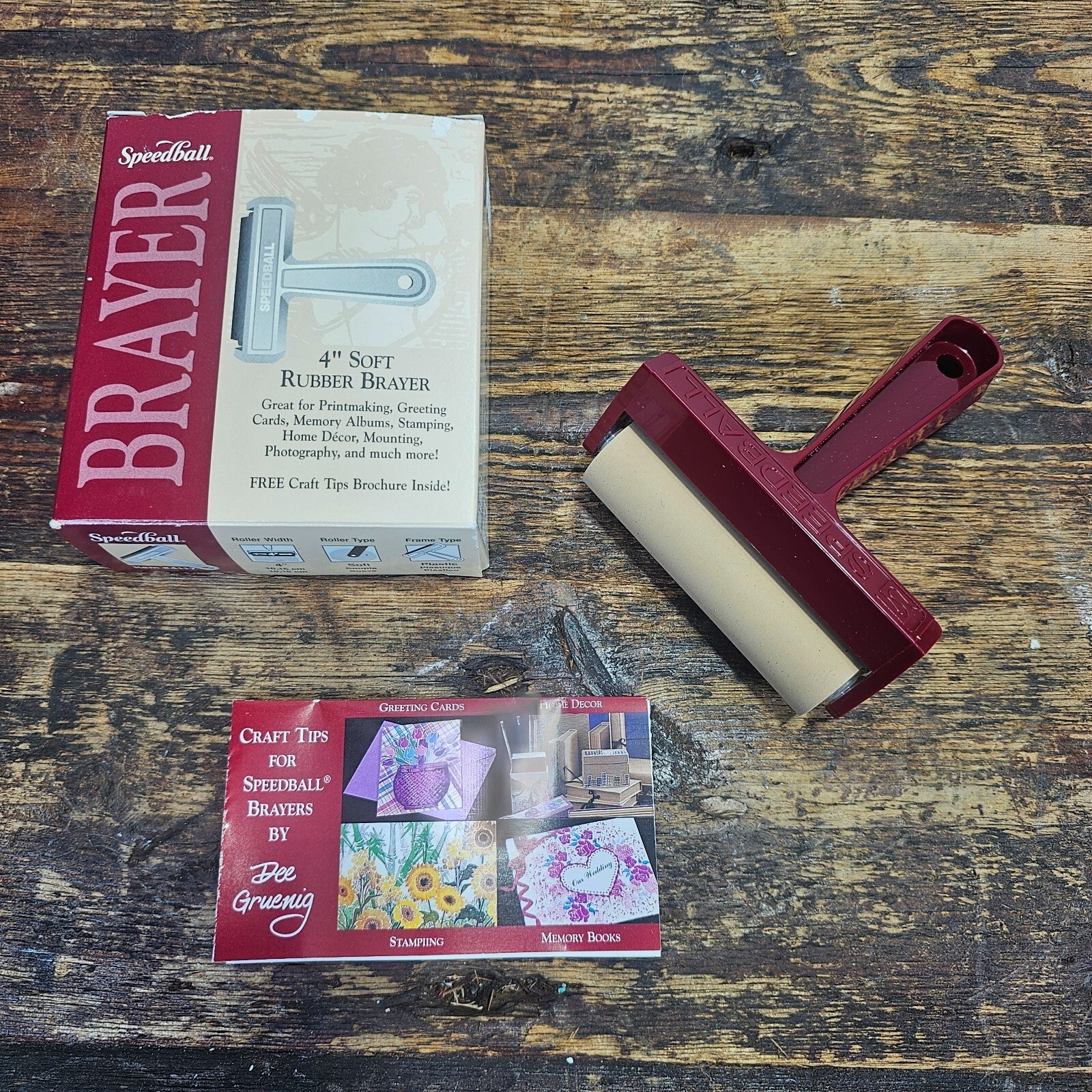 Speedball Brayer 4 Inch Soft Rubber #4117