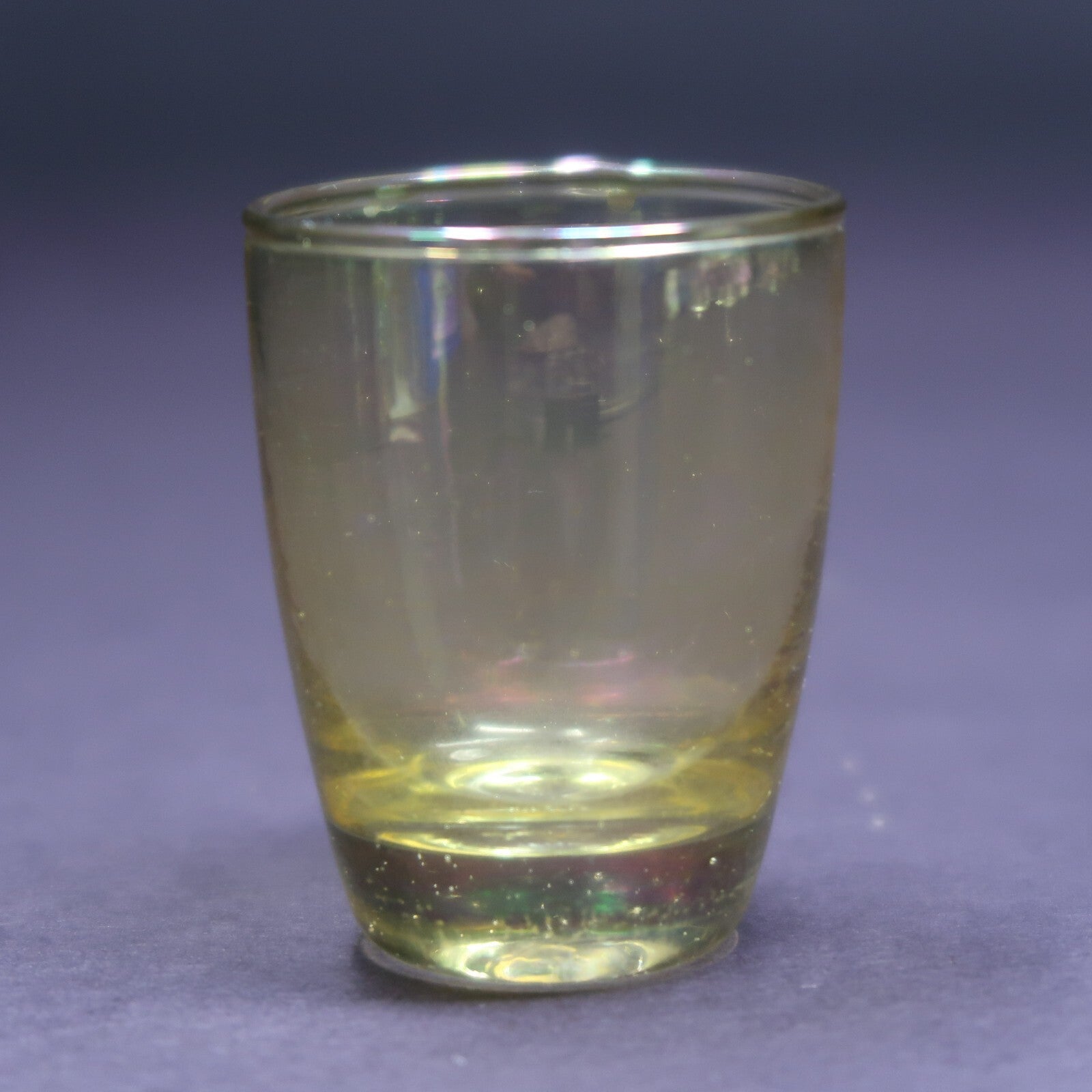 Carnival Glass Shot Glass H 2"