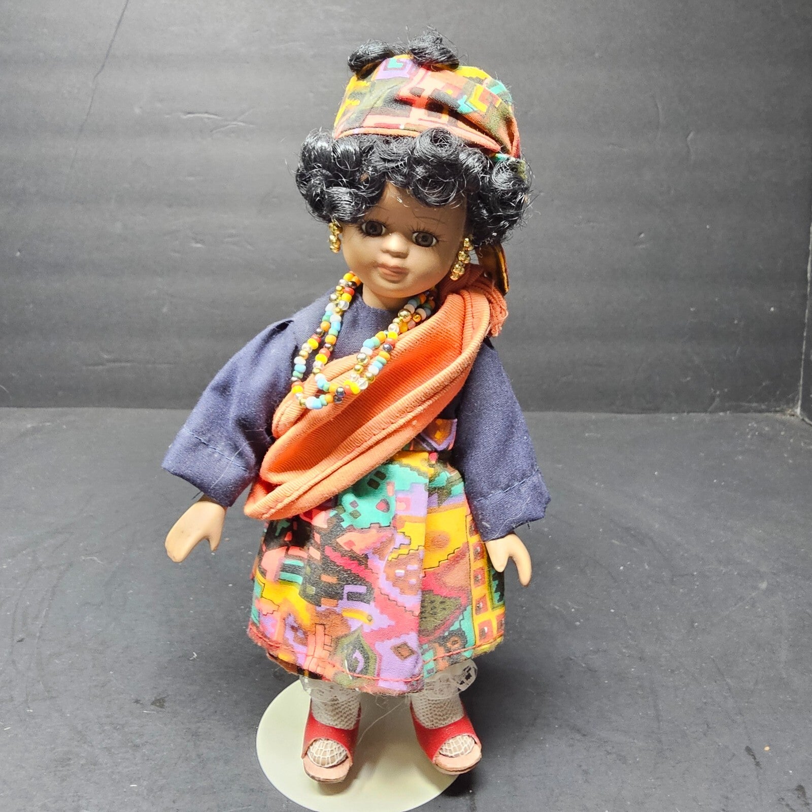 Dolls of The World Collection Petite Porcelains by Barbara Lee 8"