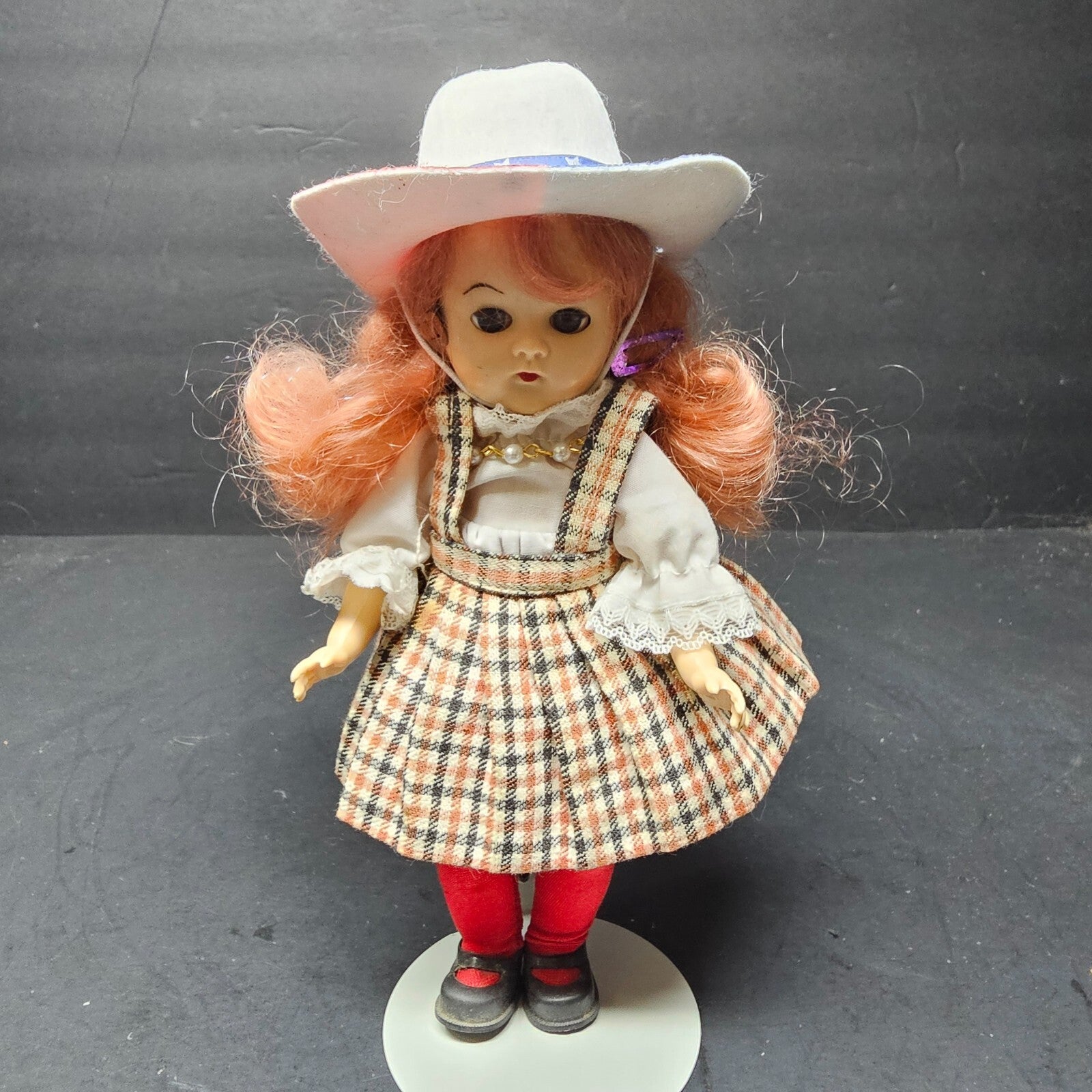 Vintage Virga Doll SLW in Vogue Ginny Skirt 1950's
