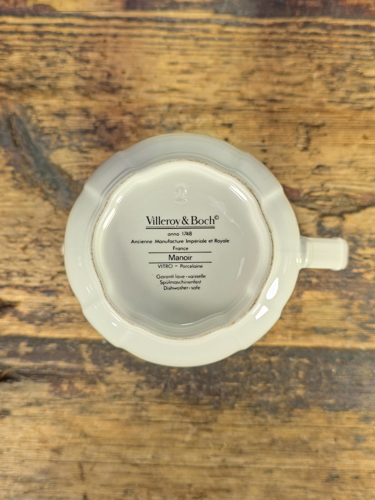 Villeroy & Boch Manoir Creamer 3.5"