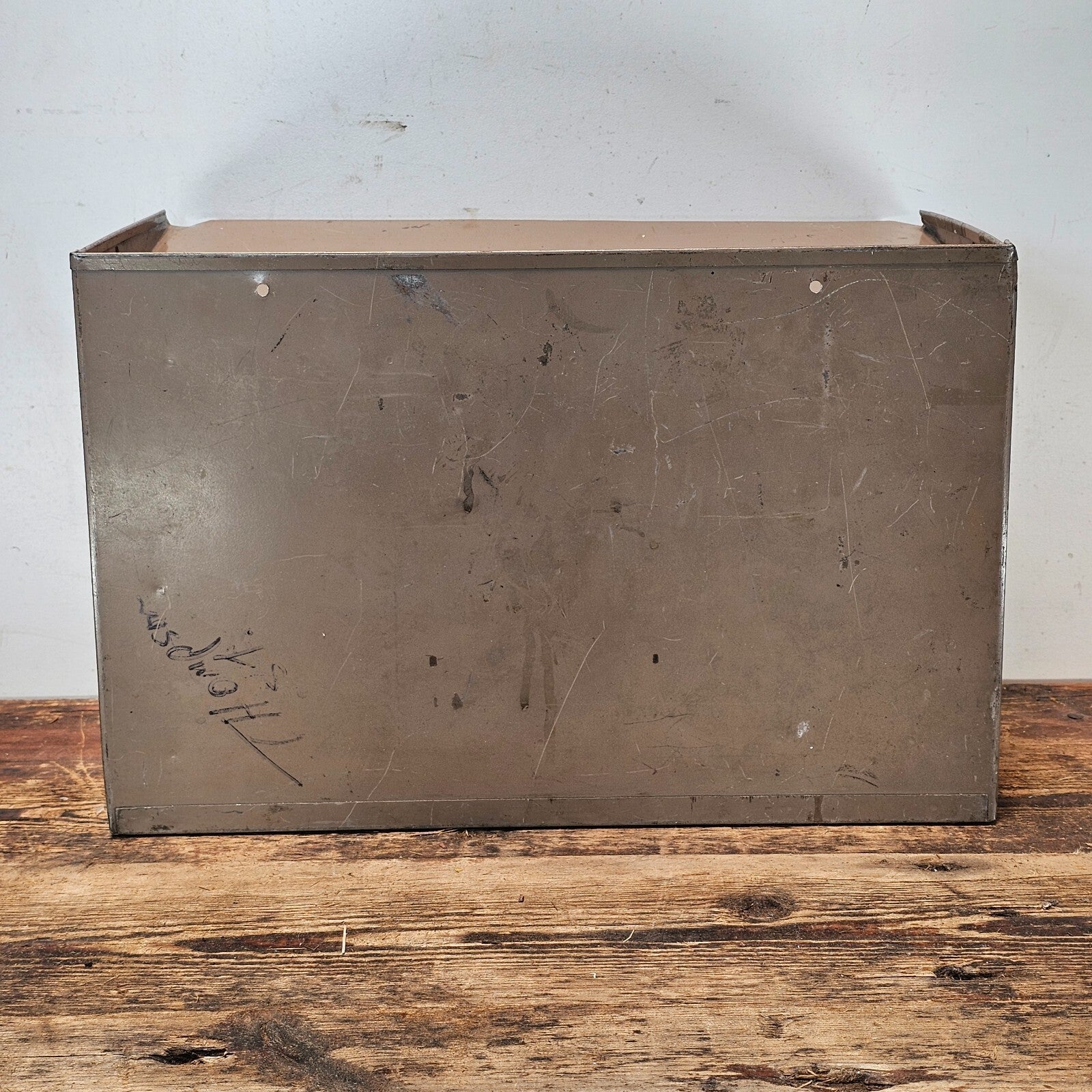Vintage Hunt Lit-Ning 4-Tier Wall-Mounted / Desktop Steel File Organizer