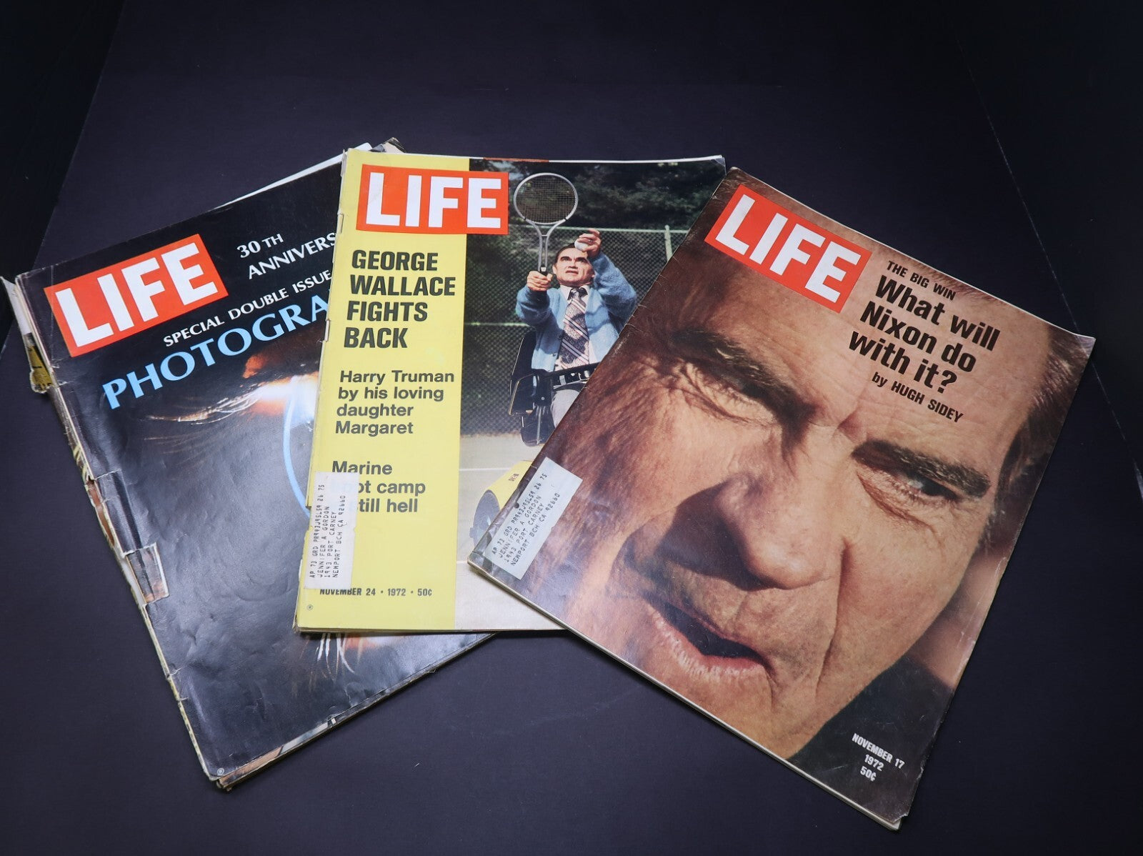 Lot of 3 Life Magazine (Nov 17 & 24, 1972 ) (30th Anniversary, 1966)