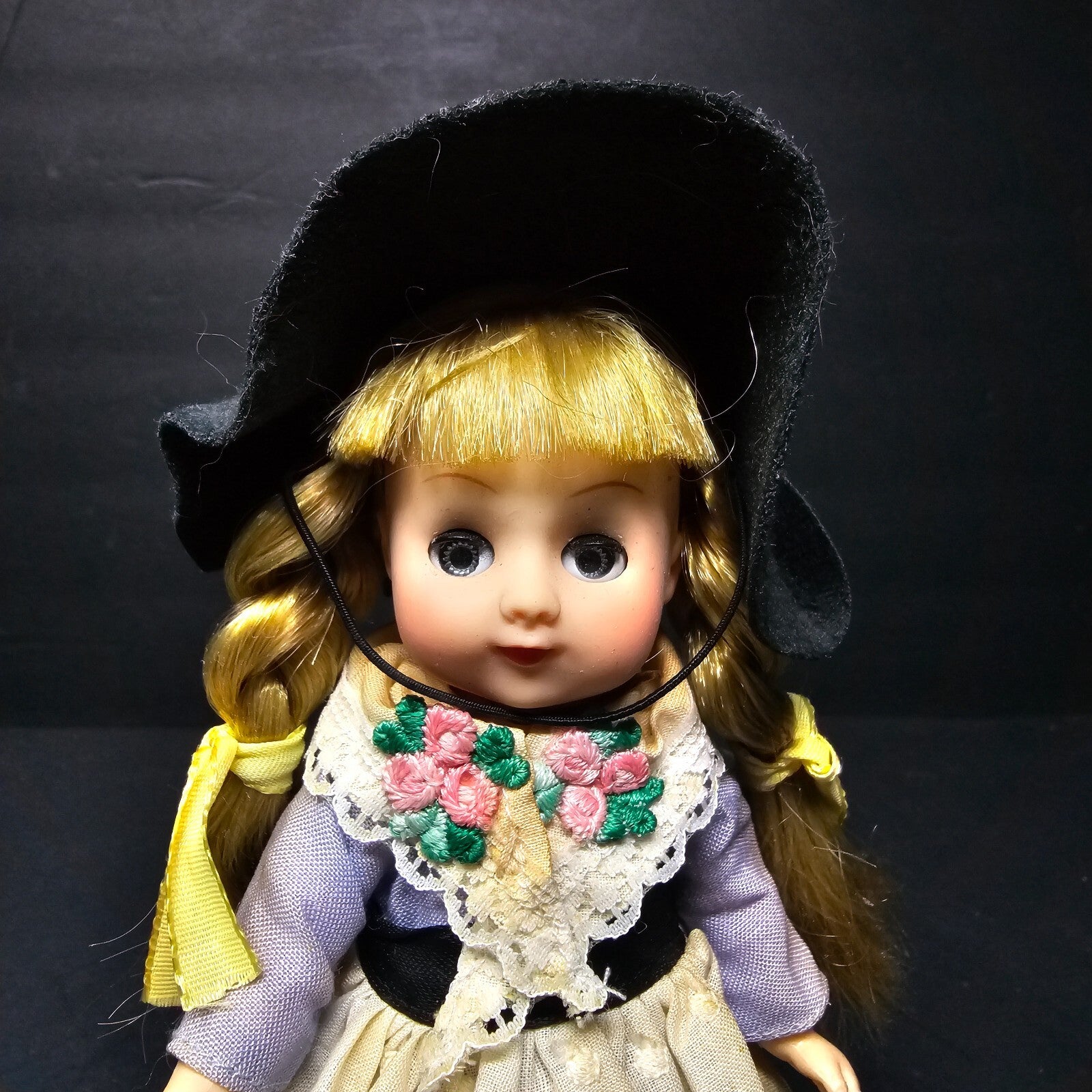 Vintage Symbol of Quality #7013 7" Doll With Stand