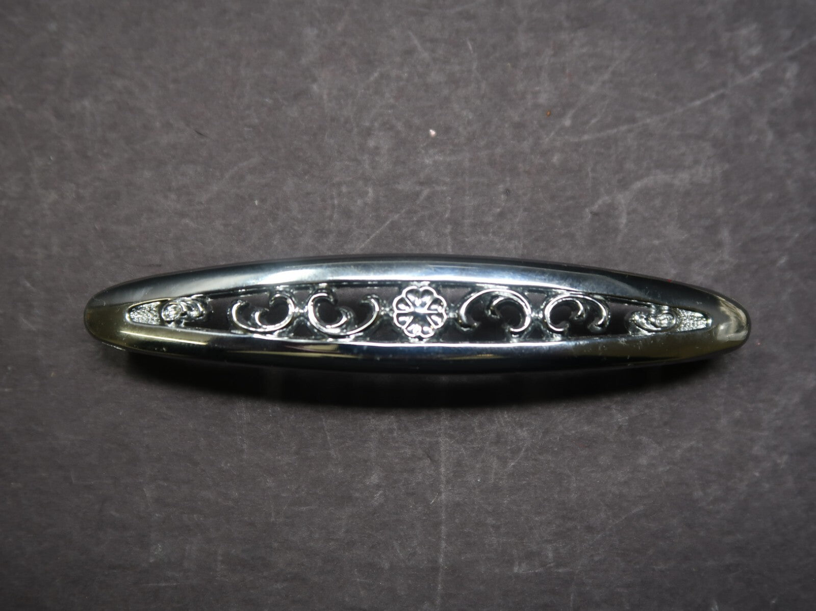 Ajax Silver Floral Filigree Drawer Pulls Cabinet Handles